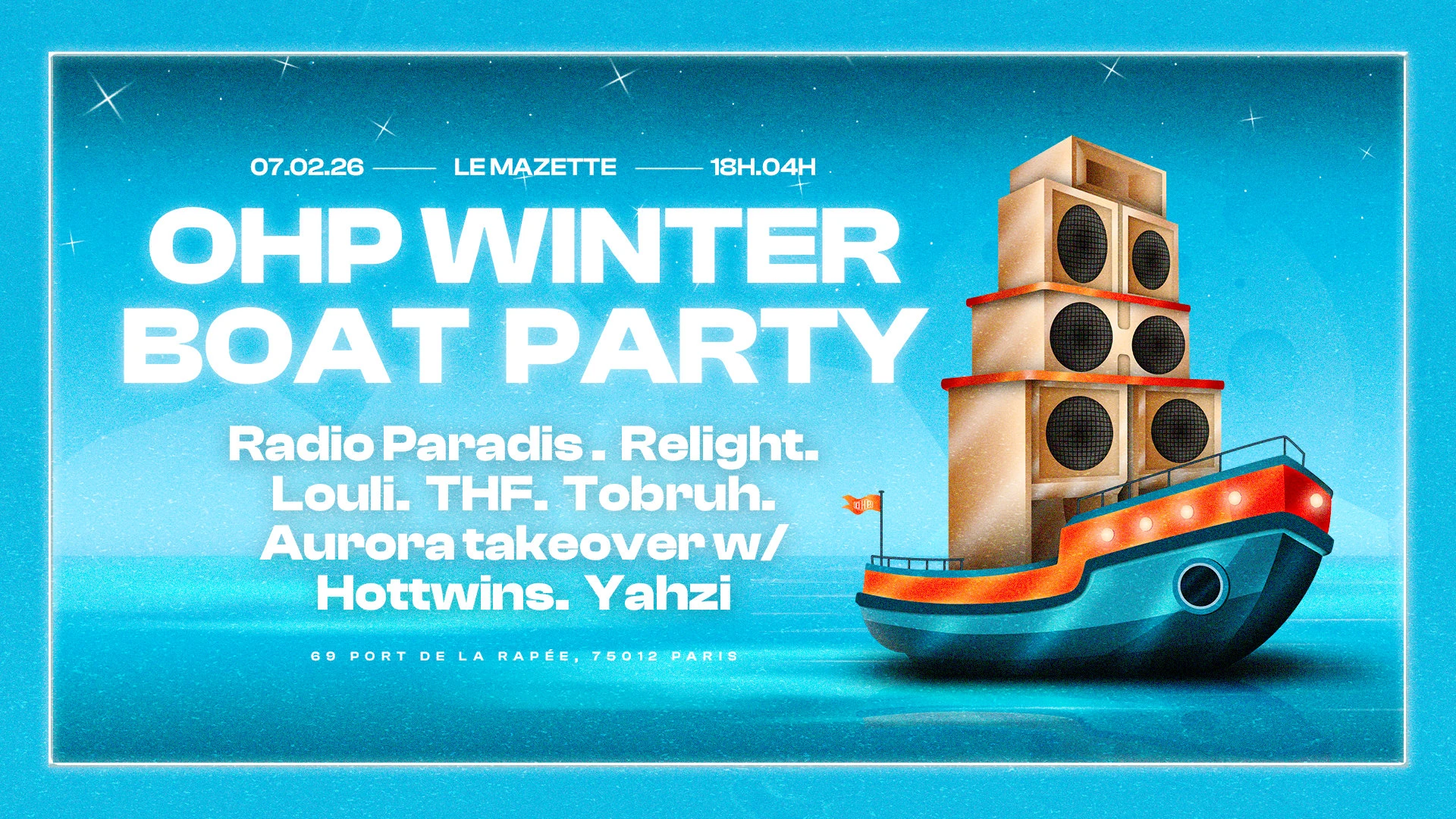 Ohp - Winter Boat Party Xxl Cover