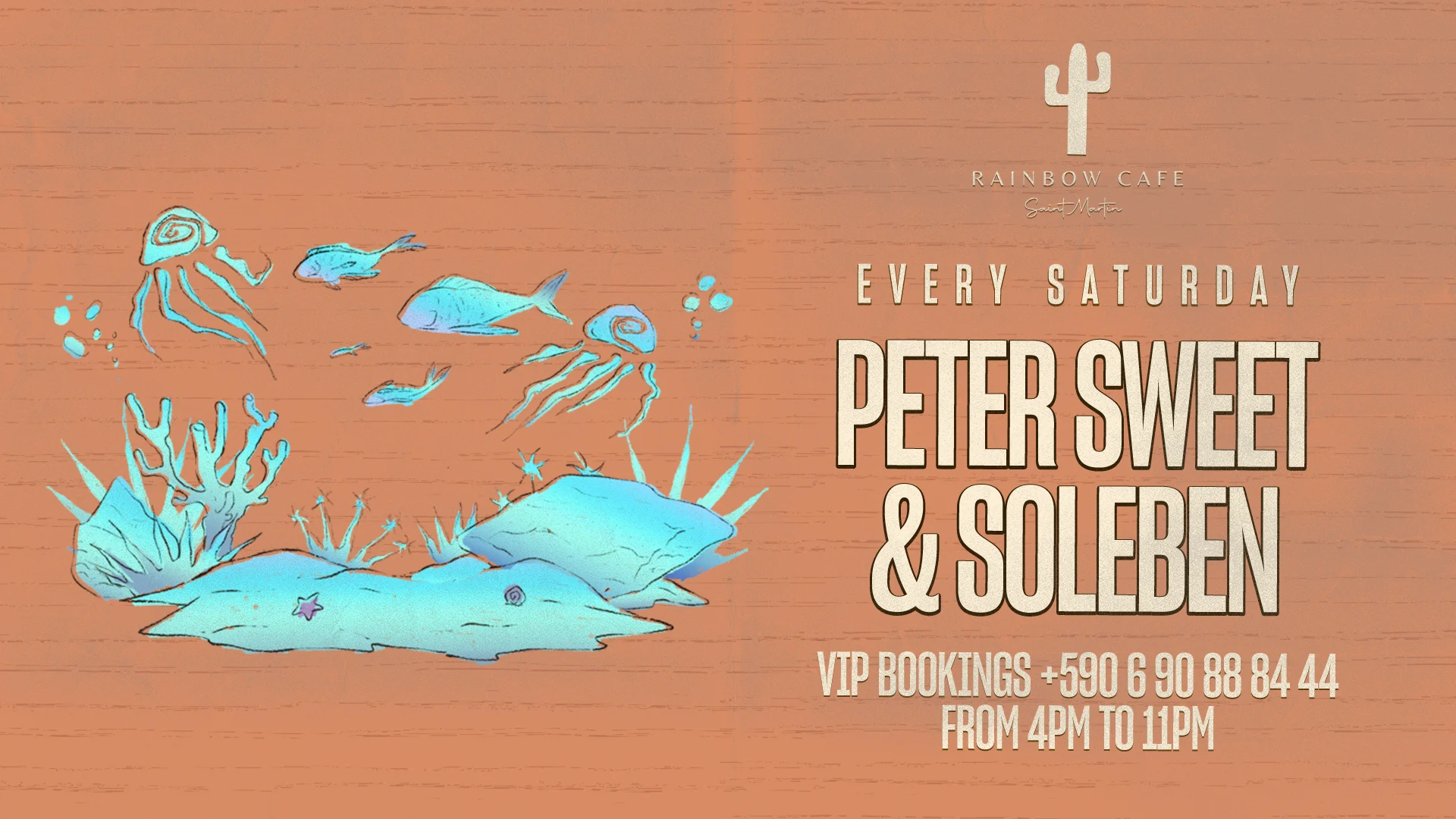 Rainbow Saturdays : Peter Sweet & Soleben Cover