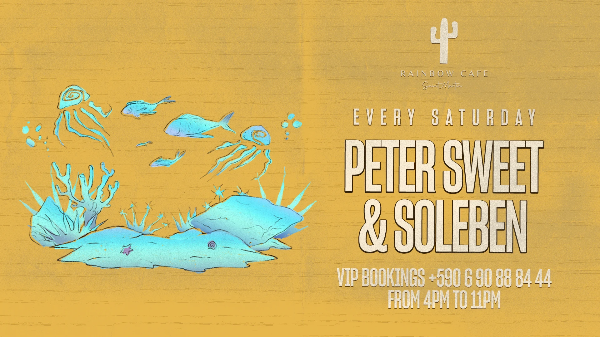 Rainbow Saturdays : Peter Sweet & Soleben Cover
