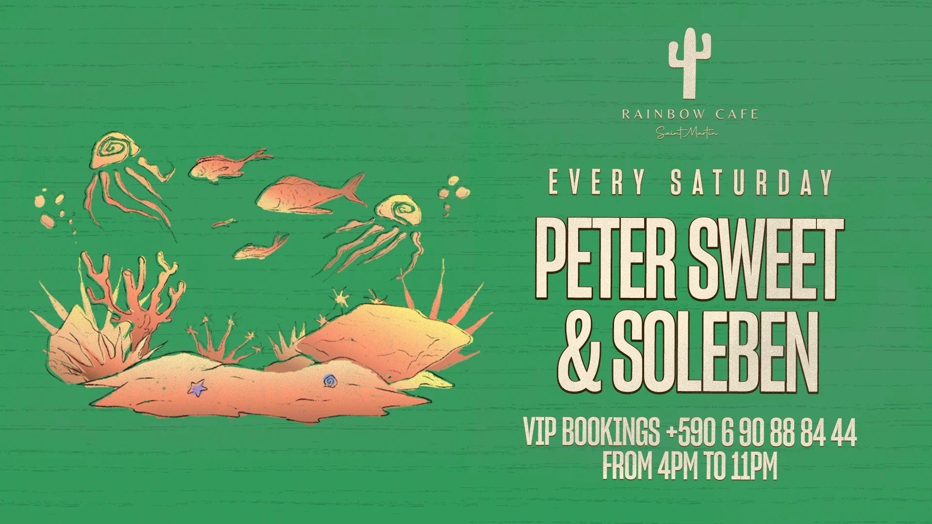 Rainbow Saturdays (Closing Week-End) : Peter Sweet & Soleben Cover