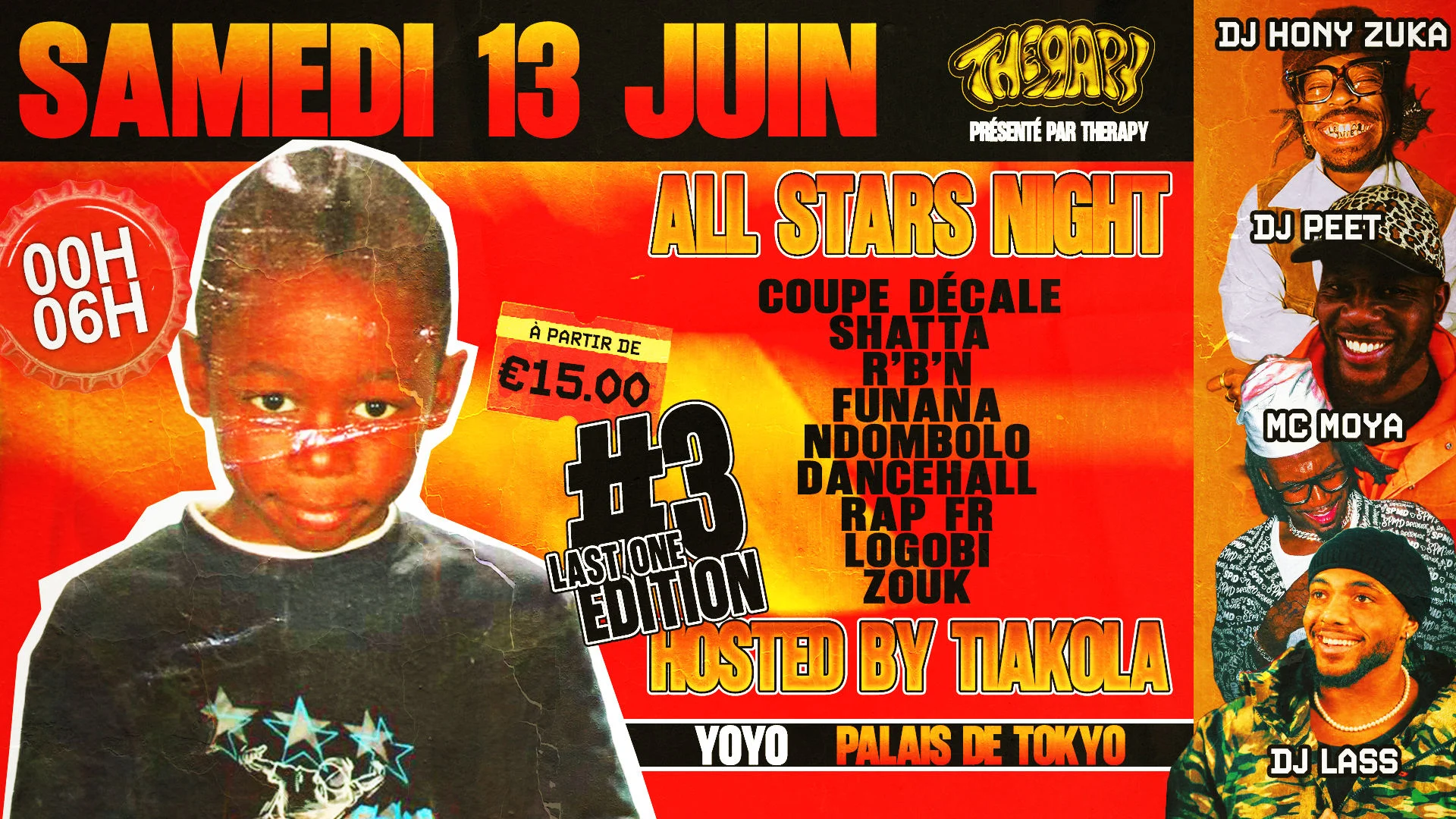 Tiakola All Star Night #3 / Hosted By Therapy Cover