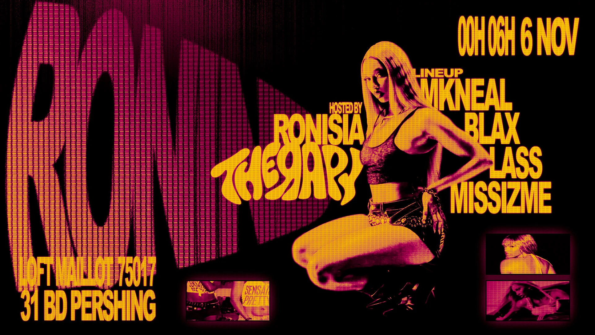 Therapy X Roni'nb Party - Hosted By Ronisia / 6 Nov Cover