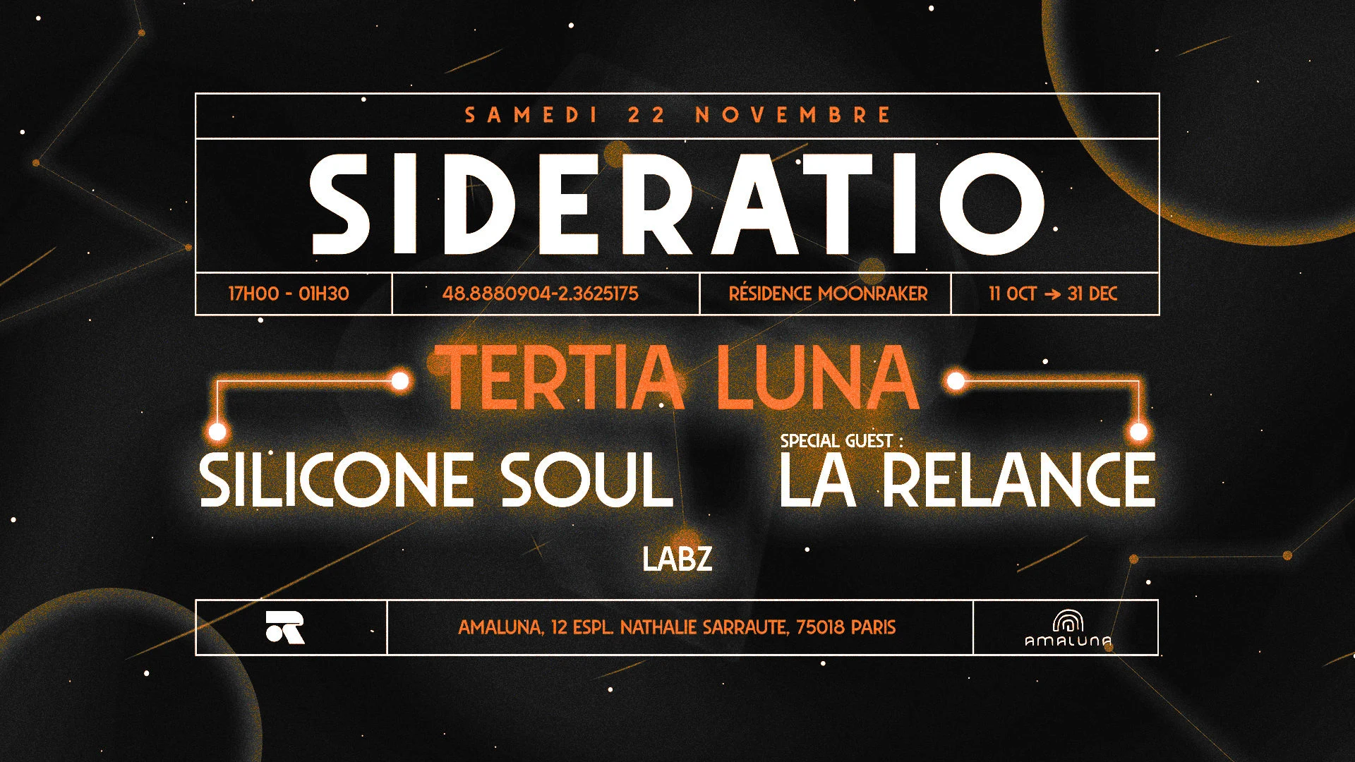 Sideratio - Tertia Luna : Silicone Soul & La Relance Cover