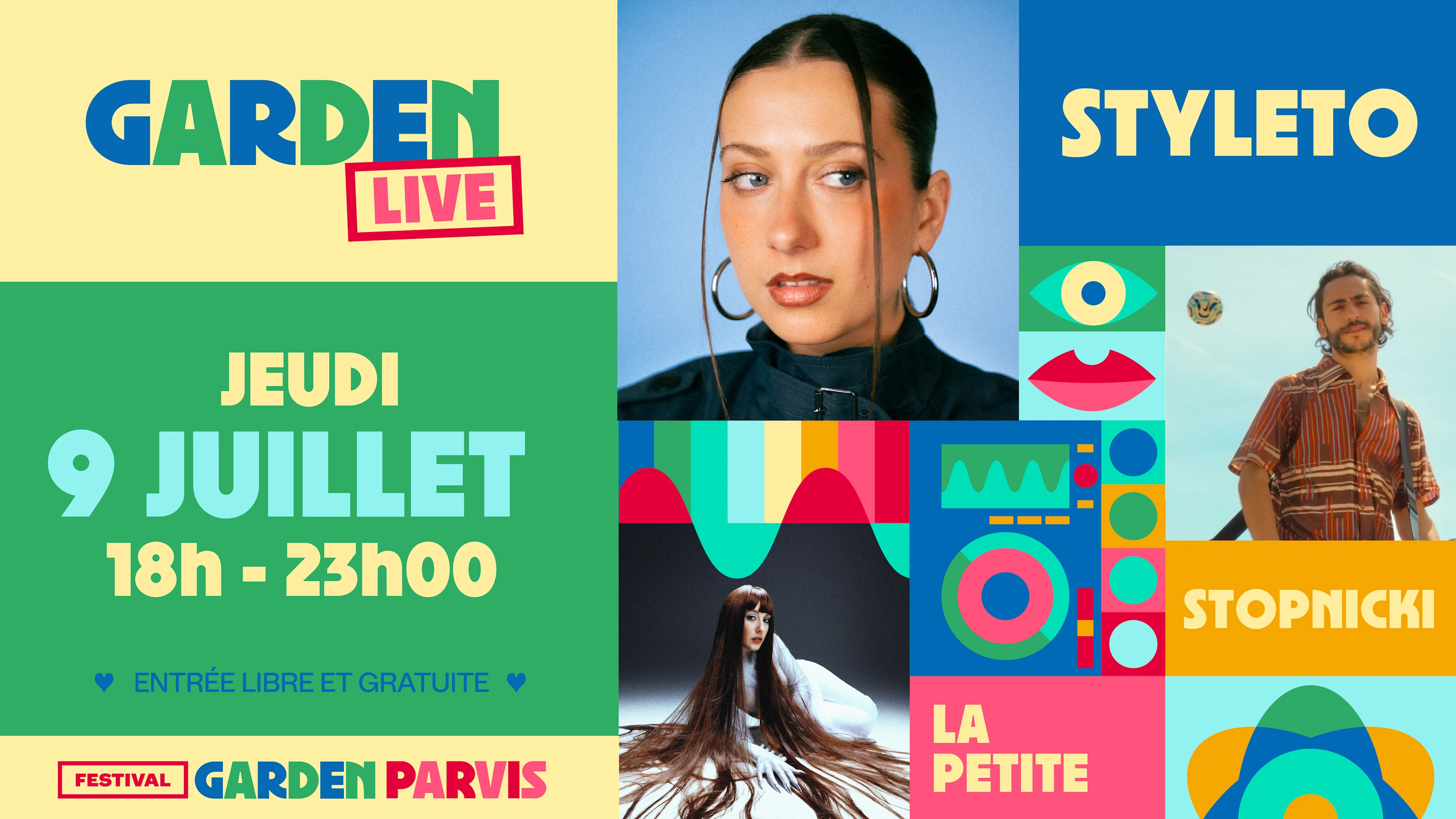 Garden Live W/ Styleto, La Petite & Stopnicki Cover