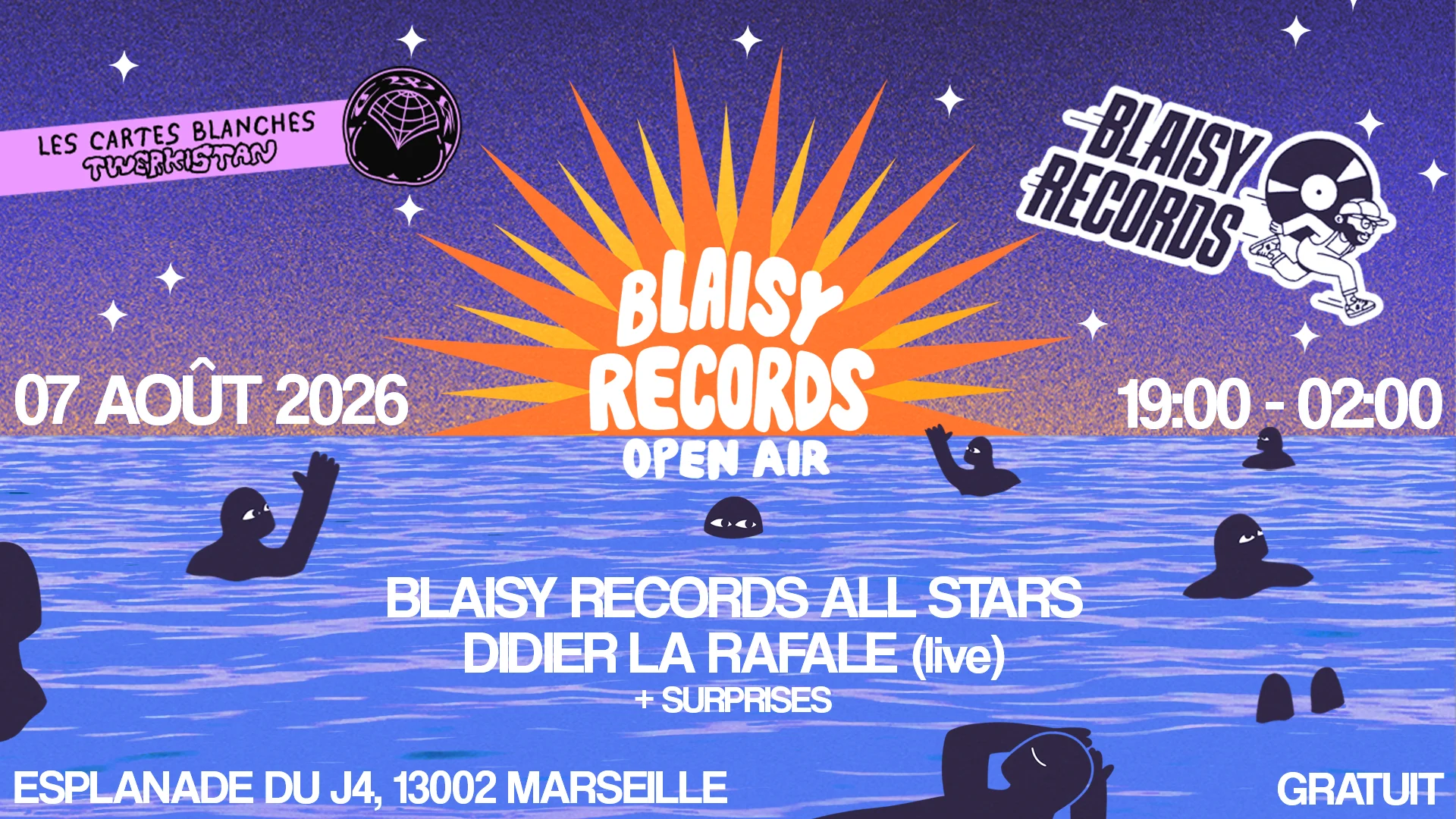 Blaisy Records Open Air Cover