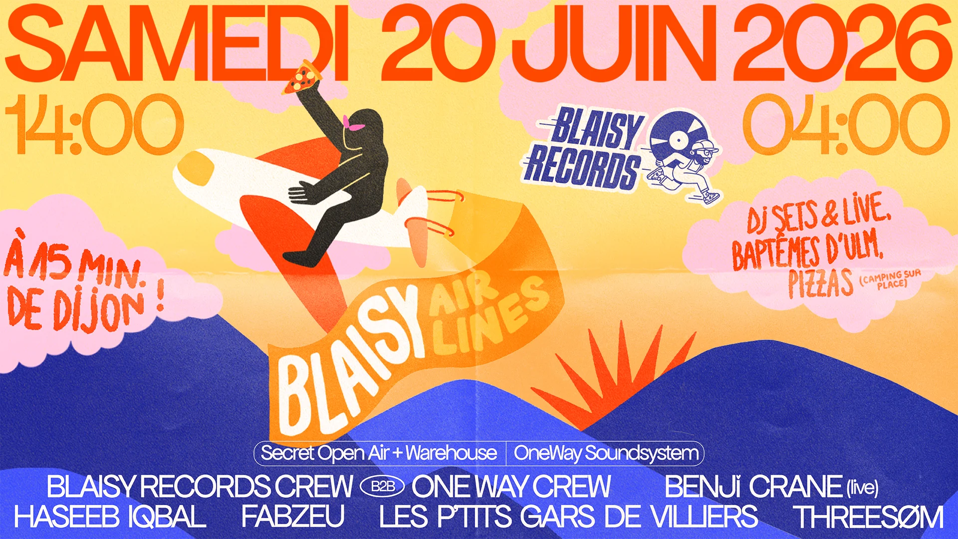 Blaisy Records Présente : Blaisy Airlines Cover