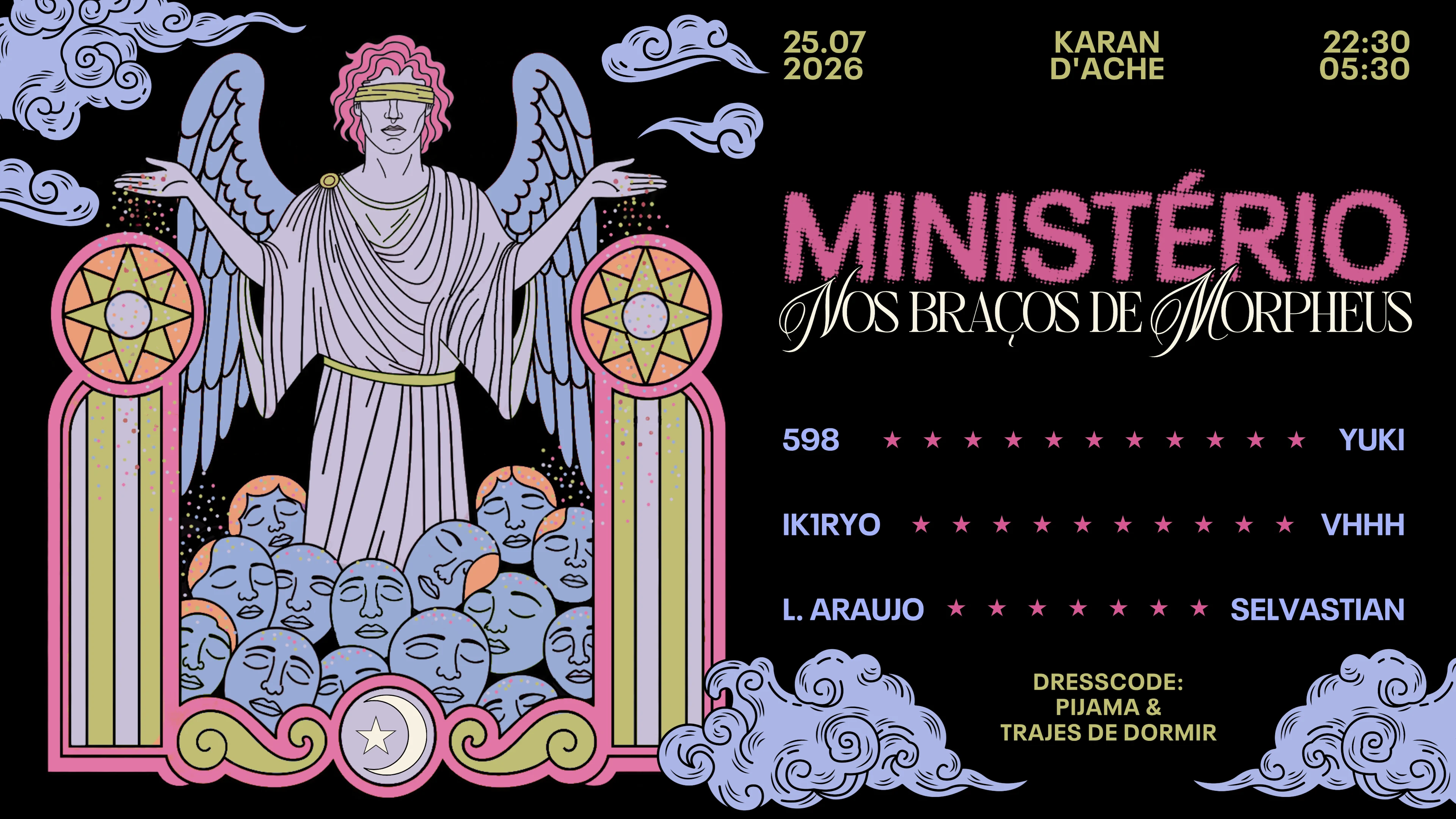 Ministério: Nos Braços De Morpheus Cover