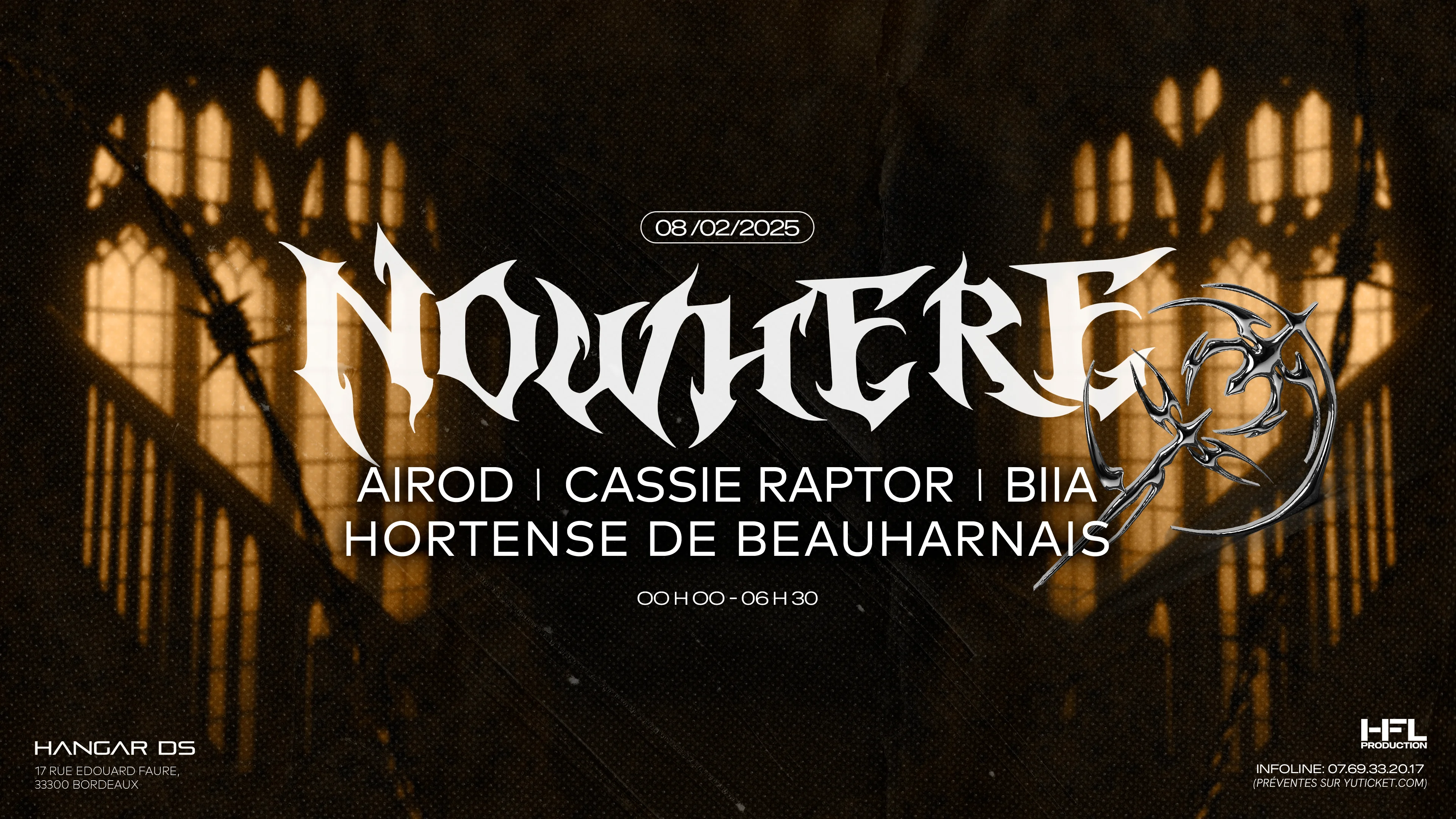 Nowhere W/ Cassie Raptor - Airod - Biia - Hortense Cover