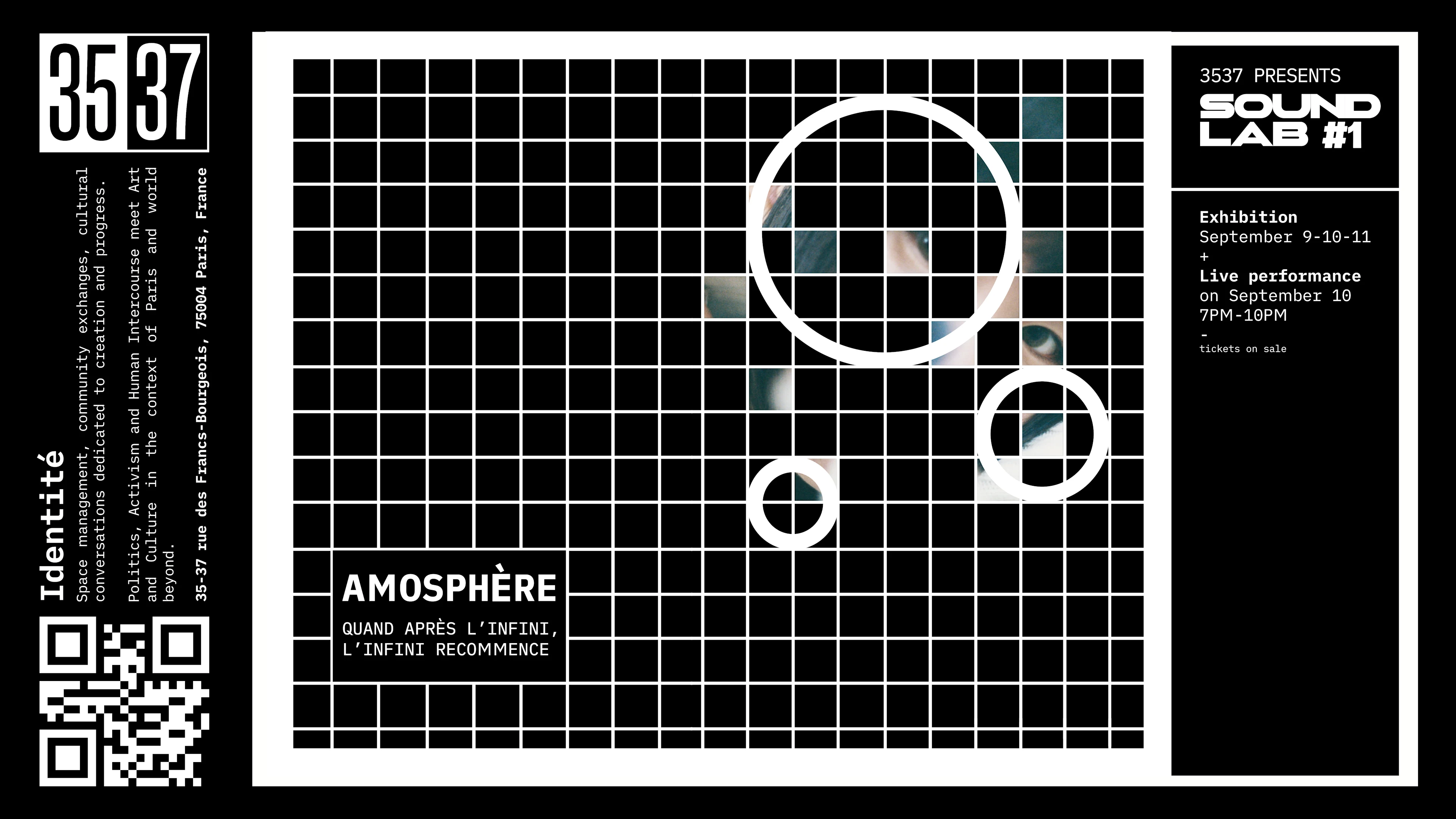 3537 Presents: Sound Lab #1 Amosphère Live Cover