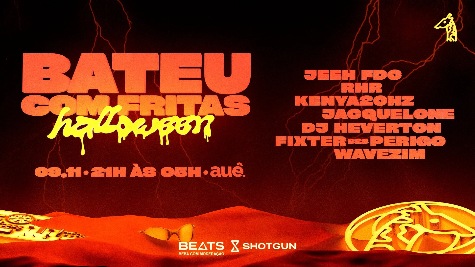 Bateu Com Fritas Halloween Cover