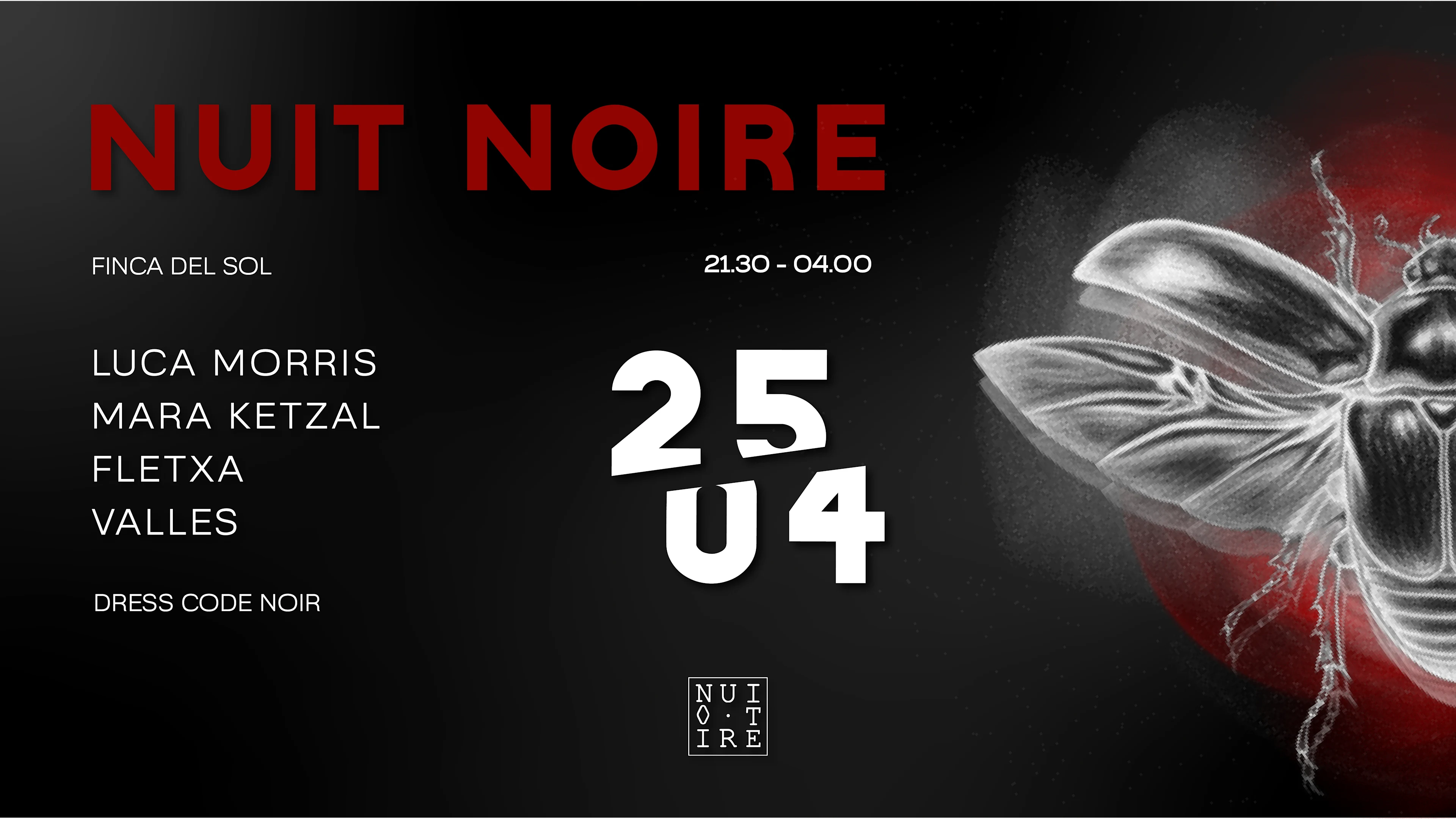 Nuit Noire X Finca Del Sol 25.04.2026 Cover