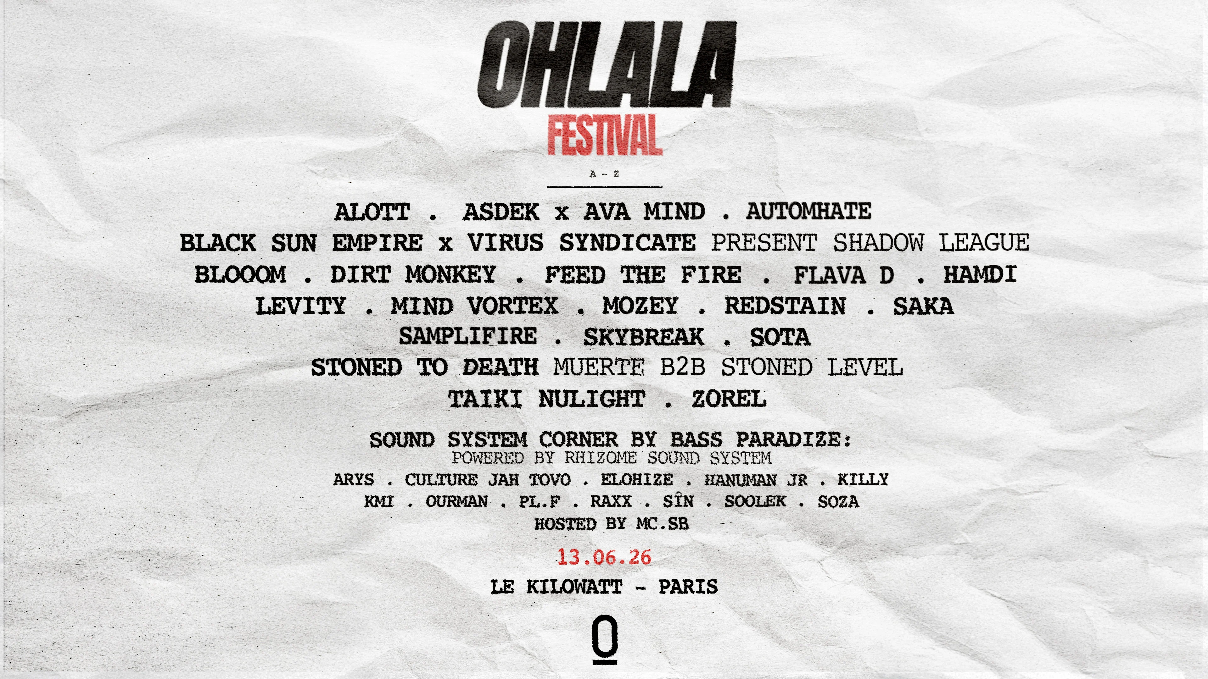 Ohlala Summer Festival 2026 Cover
