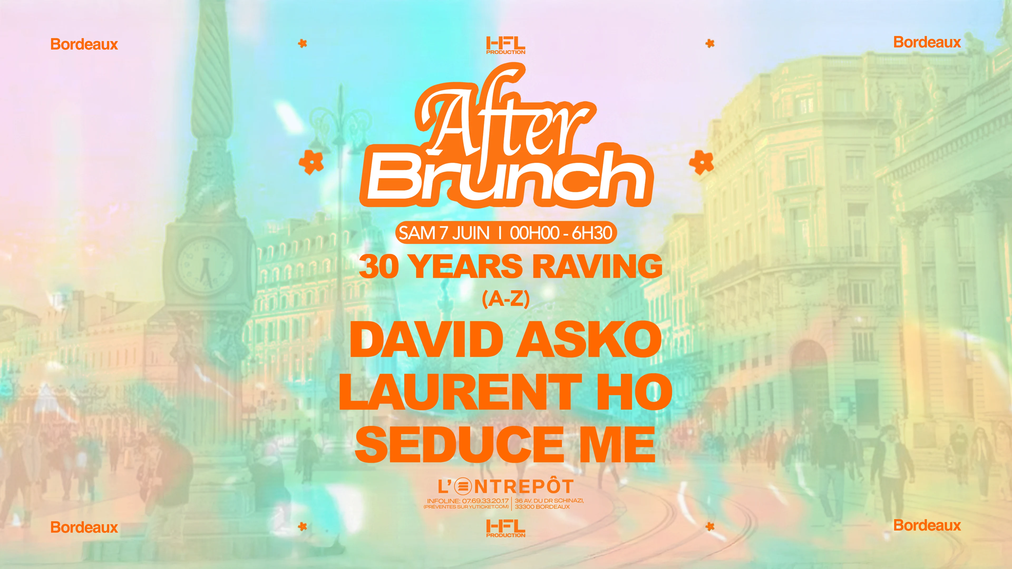 After Brunch  W/ David Asko / Laurent Ho / Seduce Me Cover