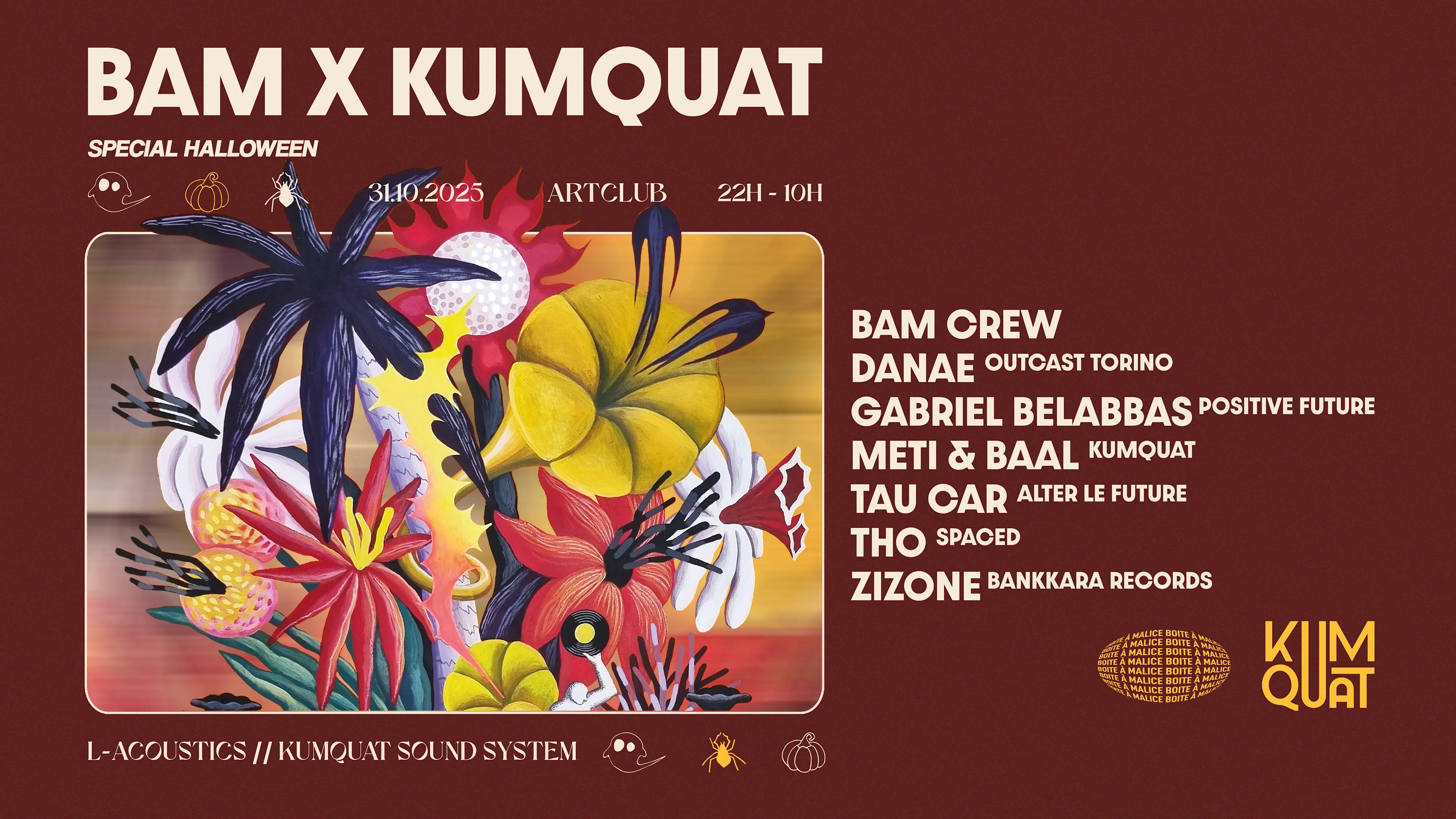 Bam X Kumquat : Special Halloween Cover