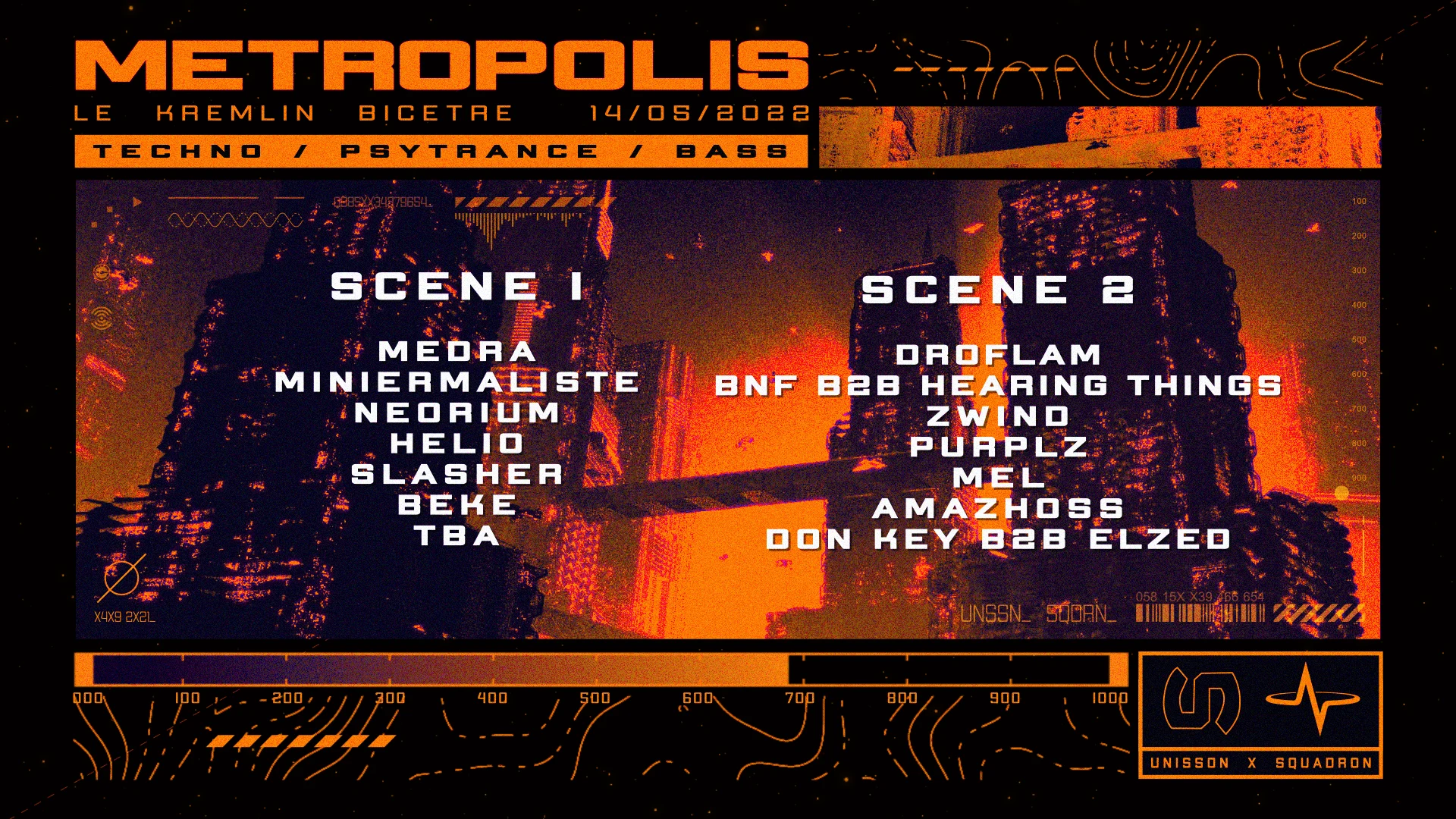 Unisson X Squadron: Metropolis Cover