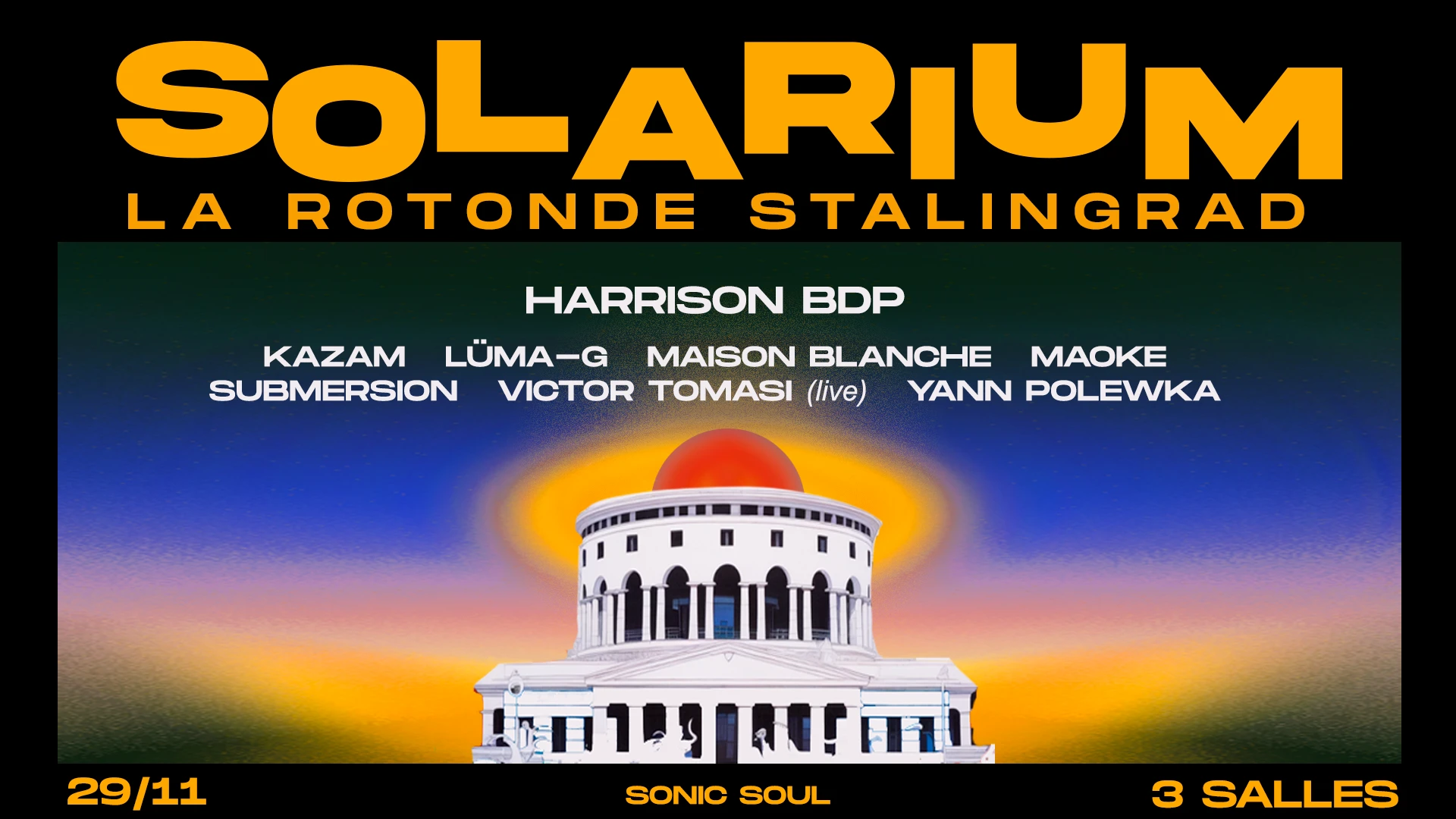 Solarium : Harrison Bdp · Kazam · Lüma-G & More Cover