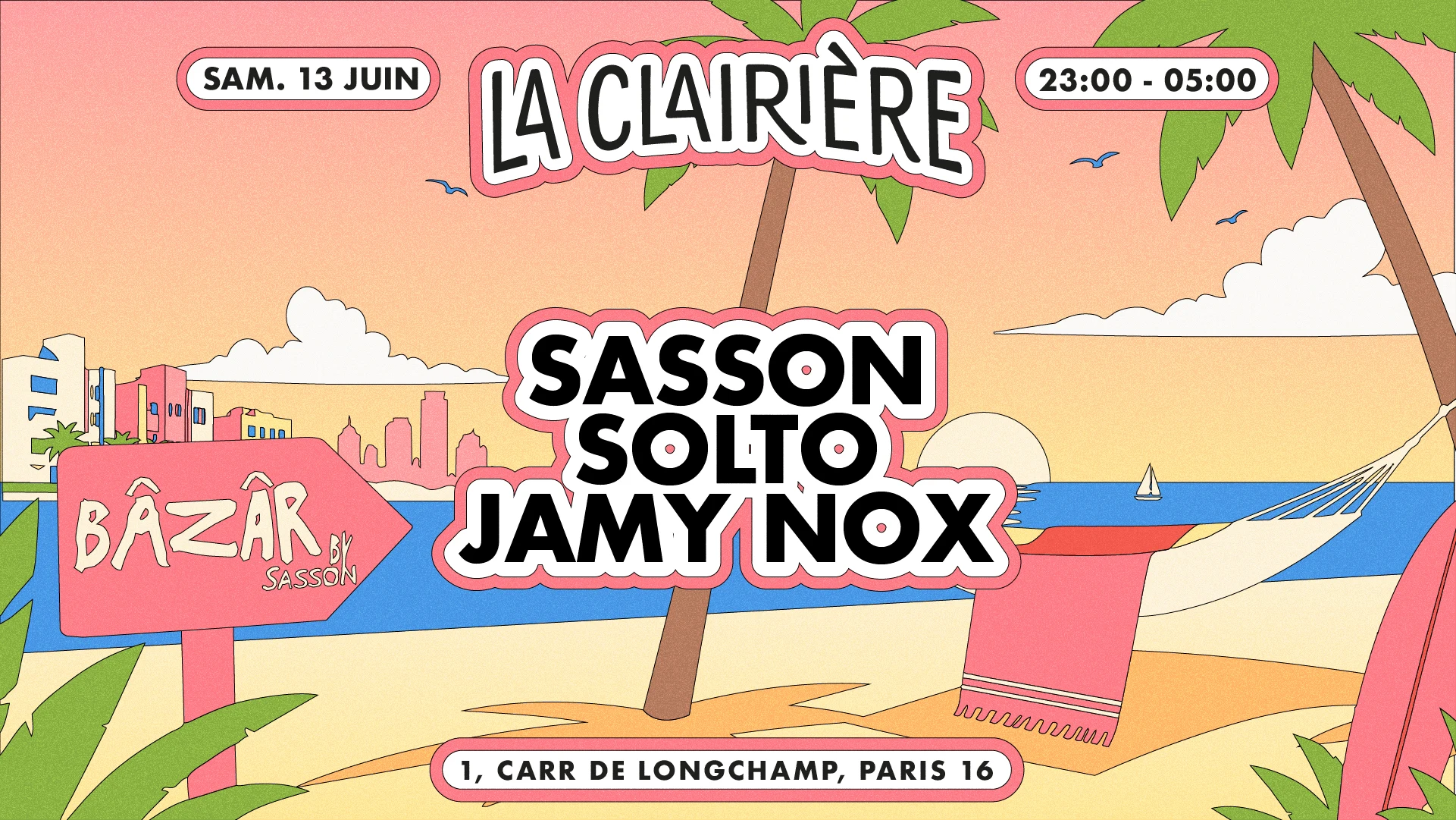 La Clairière : Sasson, Solto, Jamy Nox Cover