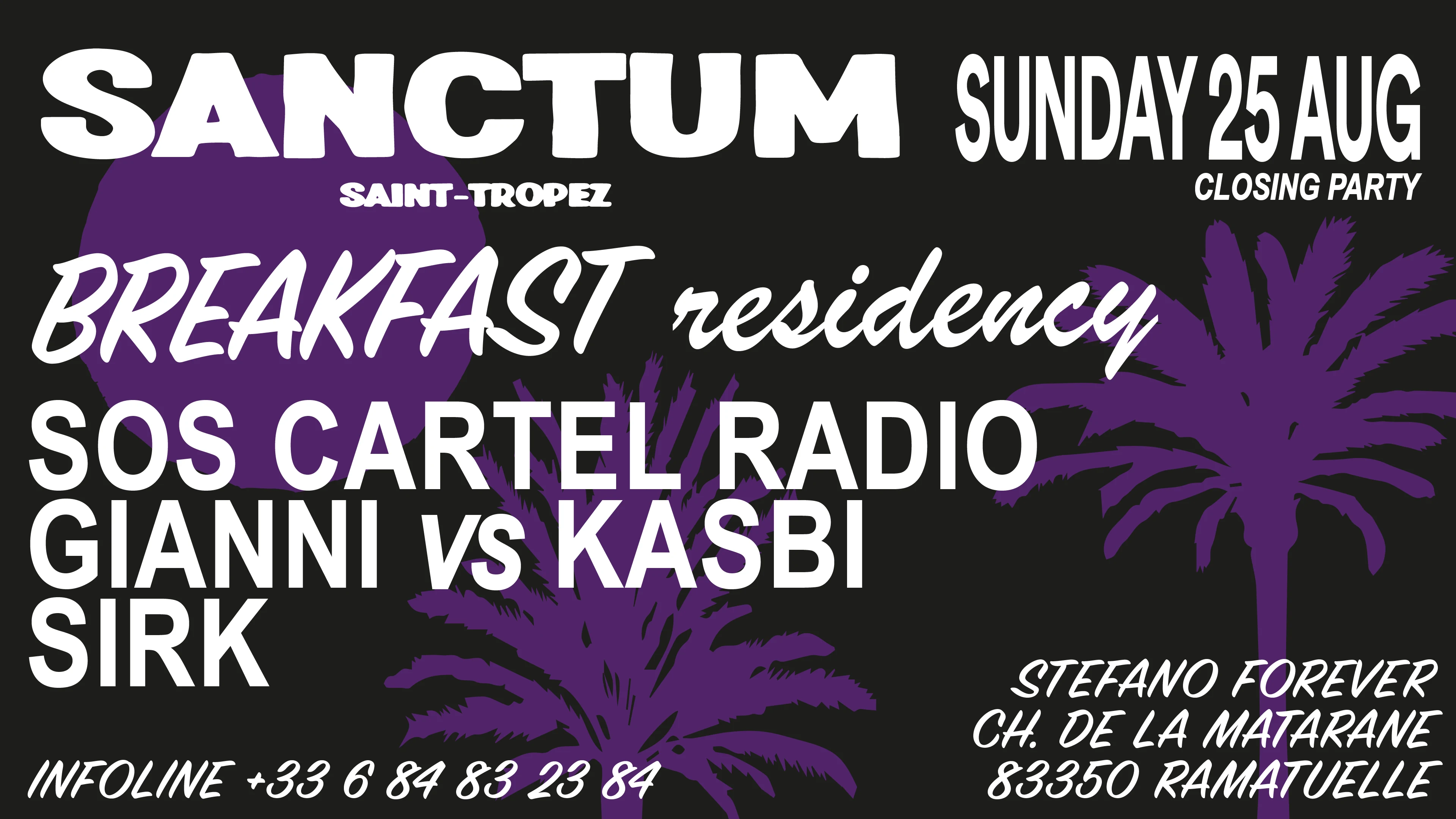 Sanctum Club: Breakfast Residency Closing Cover