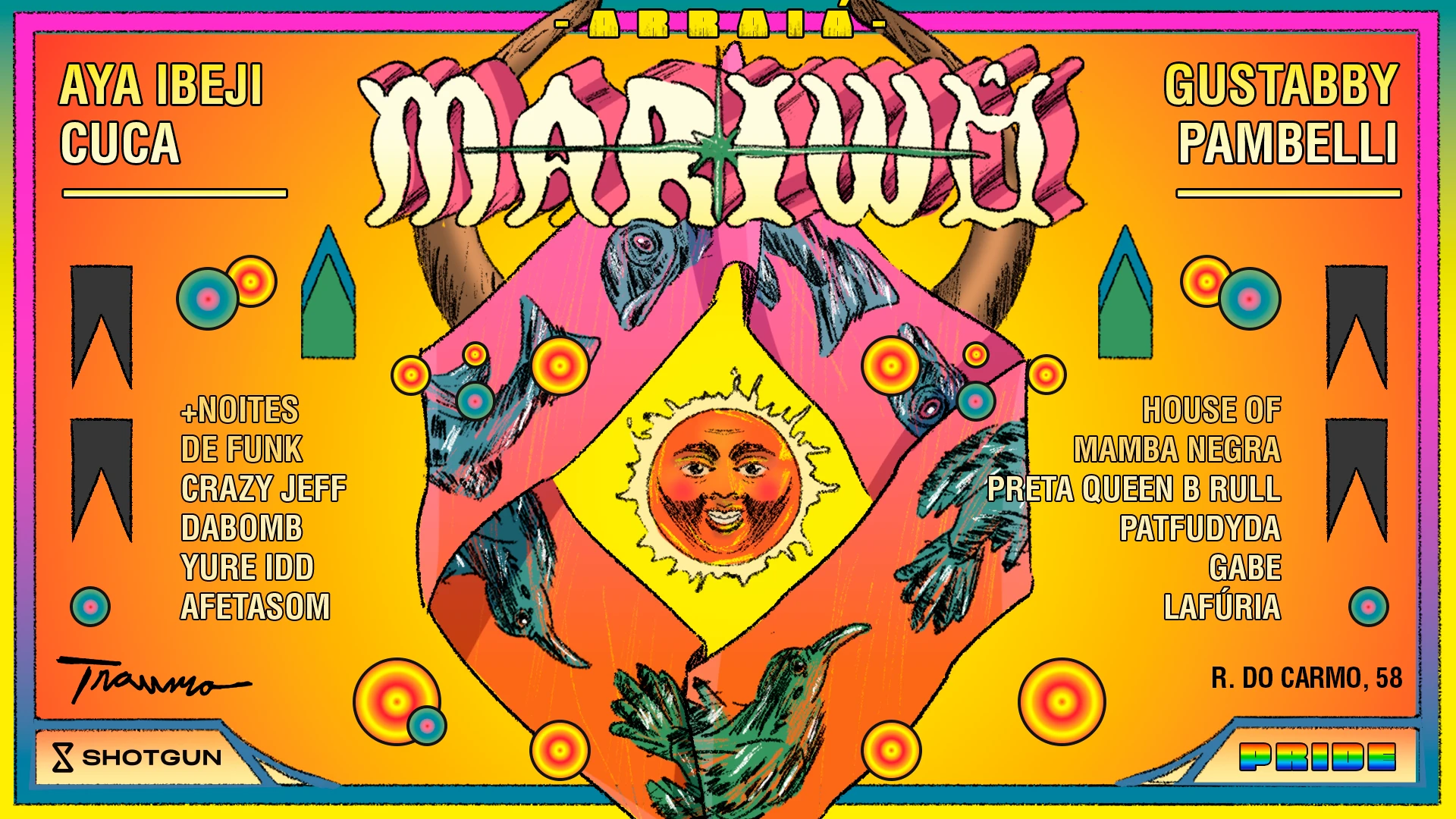 Arraiá Mariwô Pride Cover