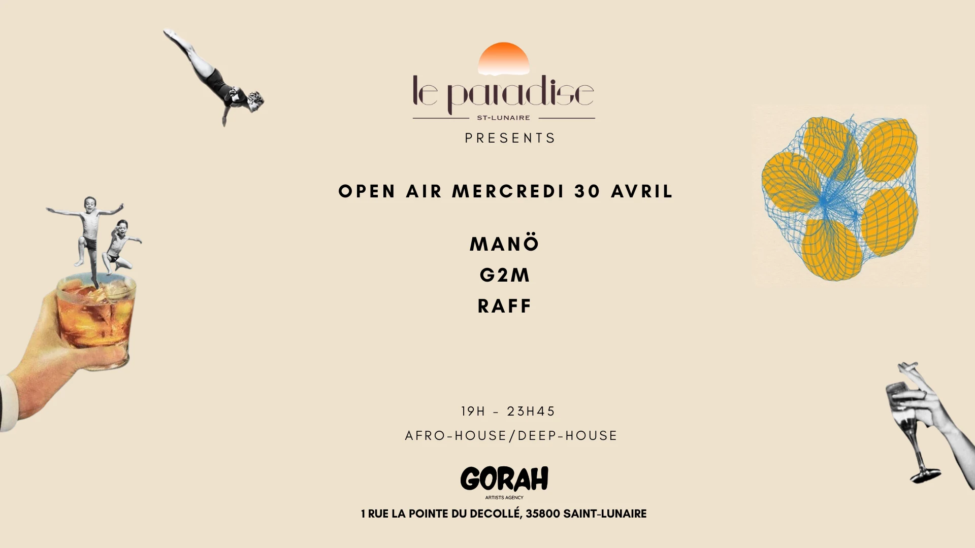 Le Paradise & Gorah : Open Air Cover