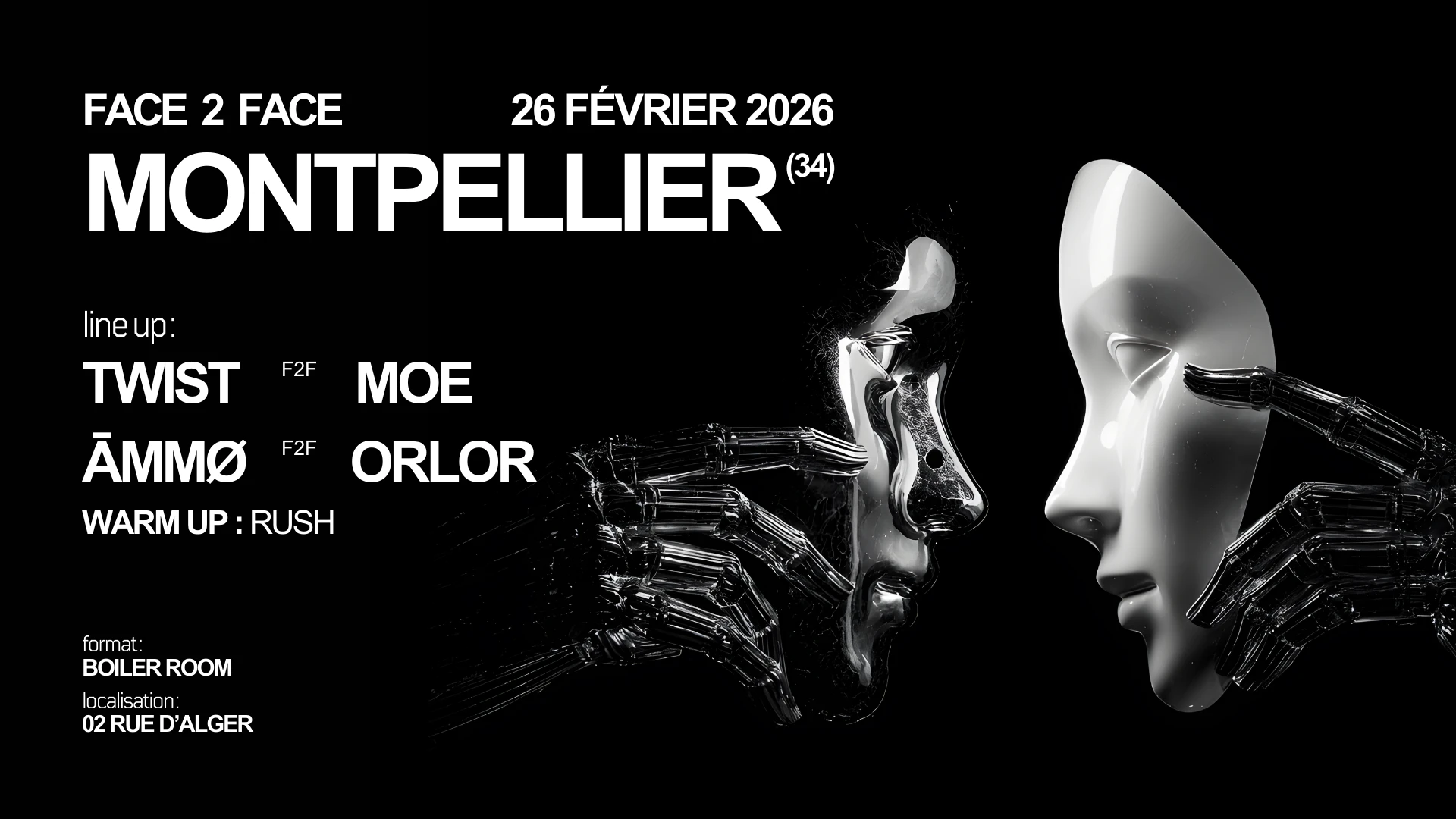 Underboum : Face 2 Face Cover