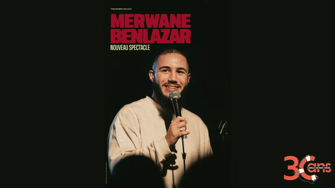 Merwane Benlazar - Nouveau Spectacle Cover