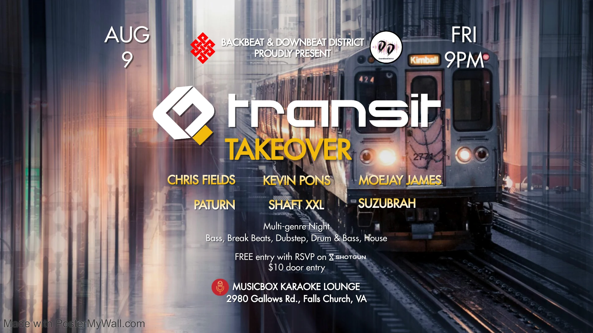 Transit Takeover Cover