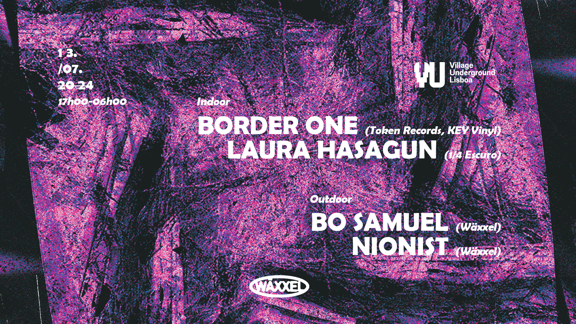 Wäxxel Day & Night W/ Border One & Laura Hasagun Cover