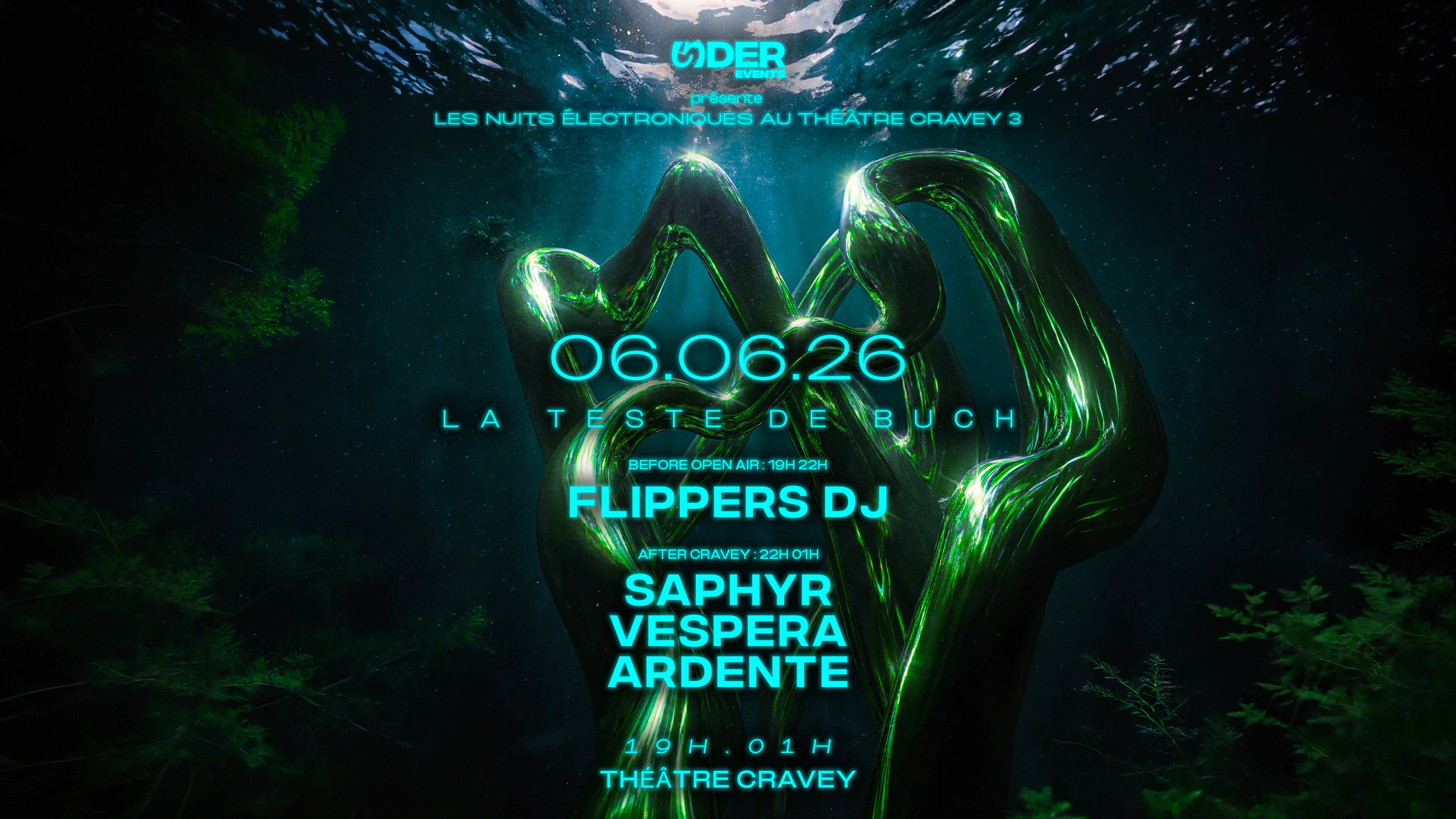 Under Events W/ Ardente, Vespera & Saphyr ... Cover