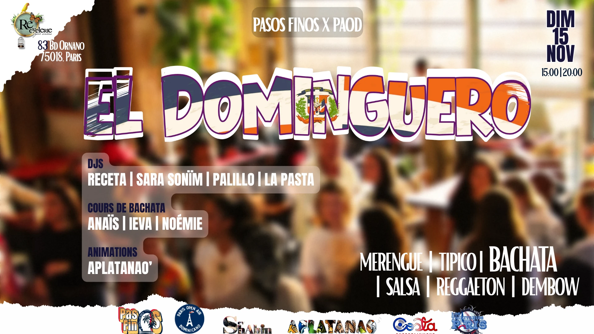 🌴 El Dominguero 💃🏽🕺🏻 | Fiesta Dominicana 🇩🇴 Cover