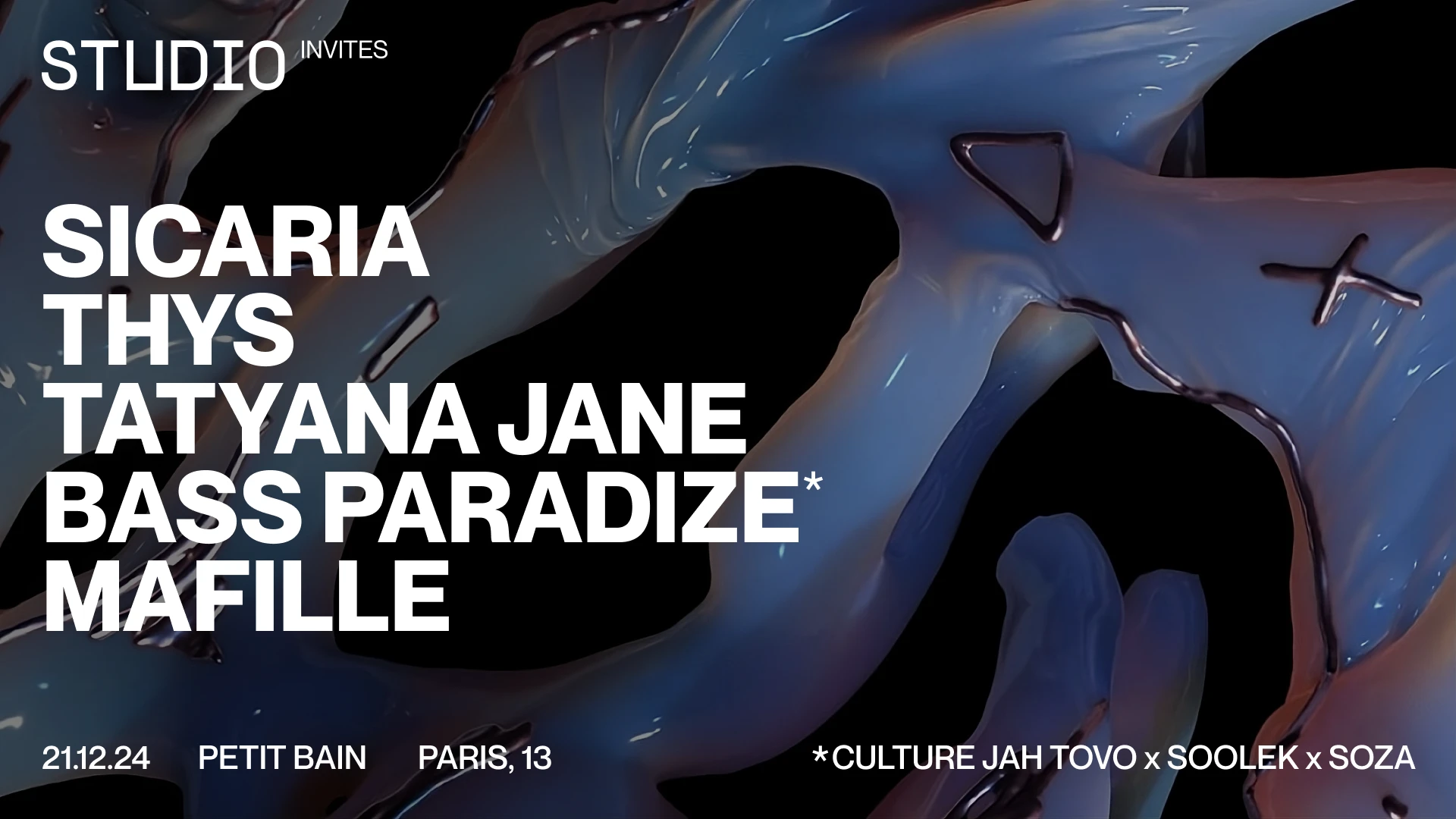 Studio Invites Sicaria, Thys, Tatyana Jane, & More! Cover