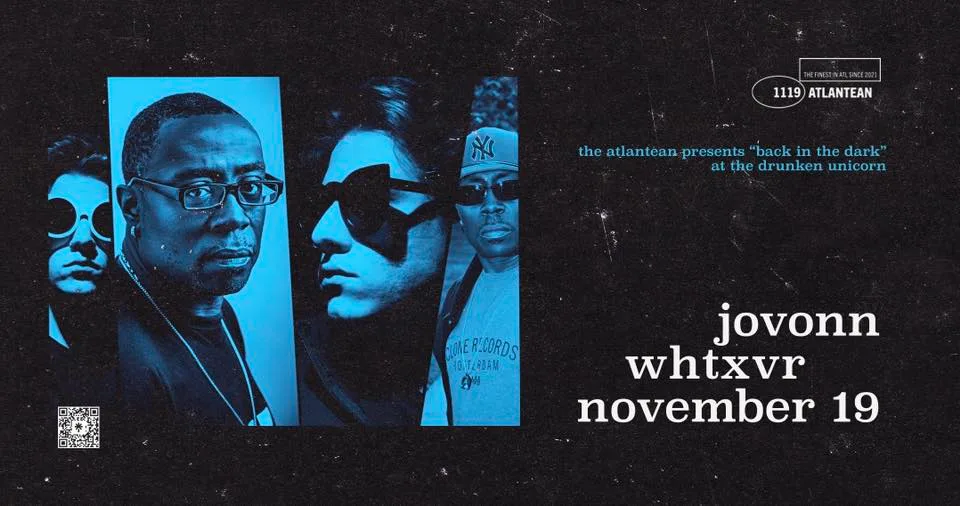 The Atlantean Presents: Back In The Dark W/ Jovonn & Whtxvr Cover