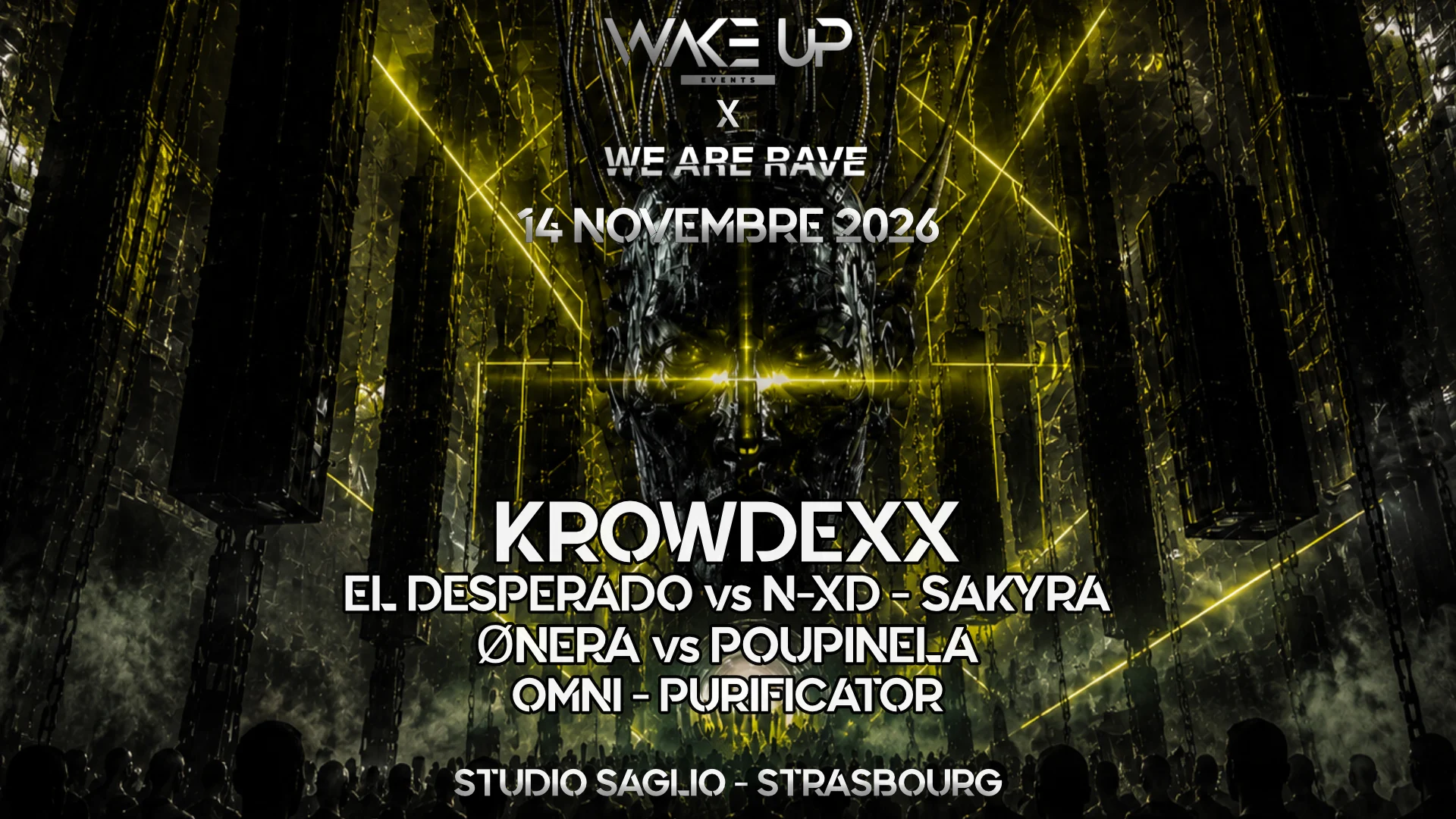 Wake Up X We Are Rave Cover