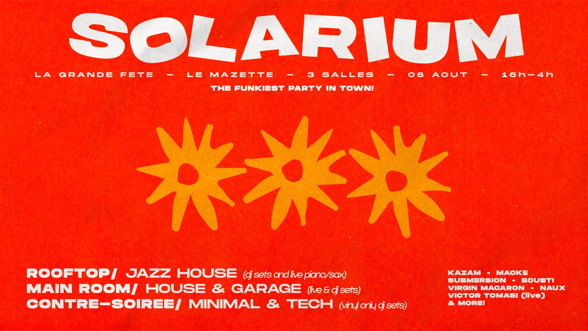 La Grande Fête De Solarium !! Cover