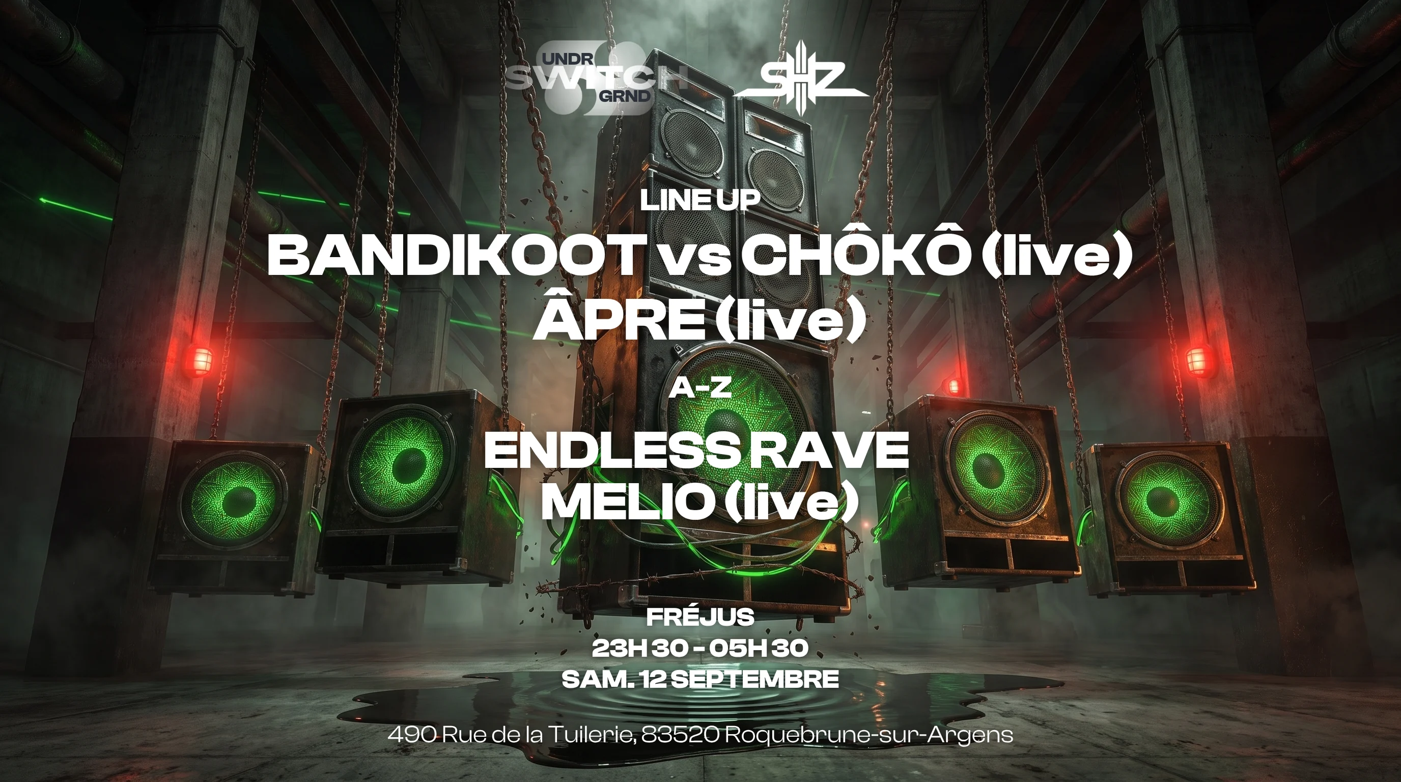 Switch To Undrgrnd W/ Bandikoot Vs Chôkô - Apre Cover
