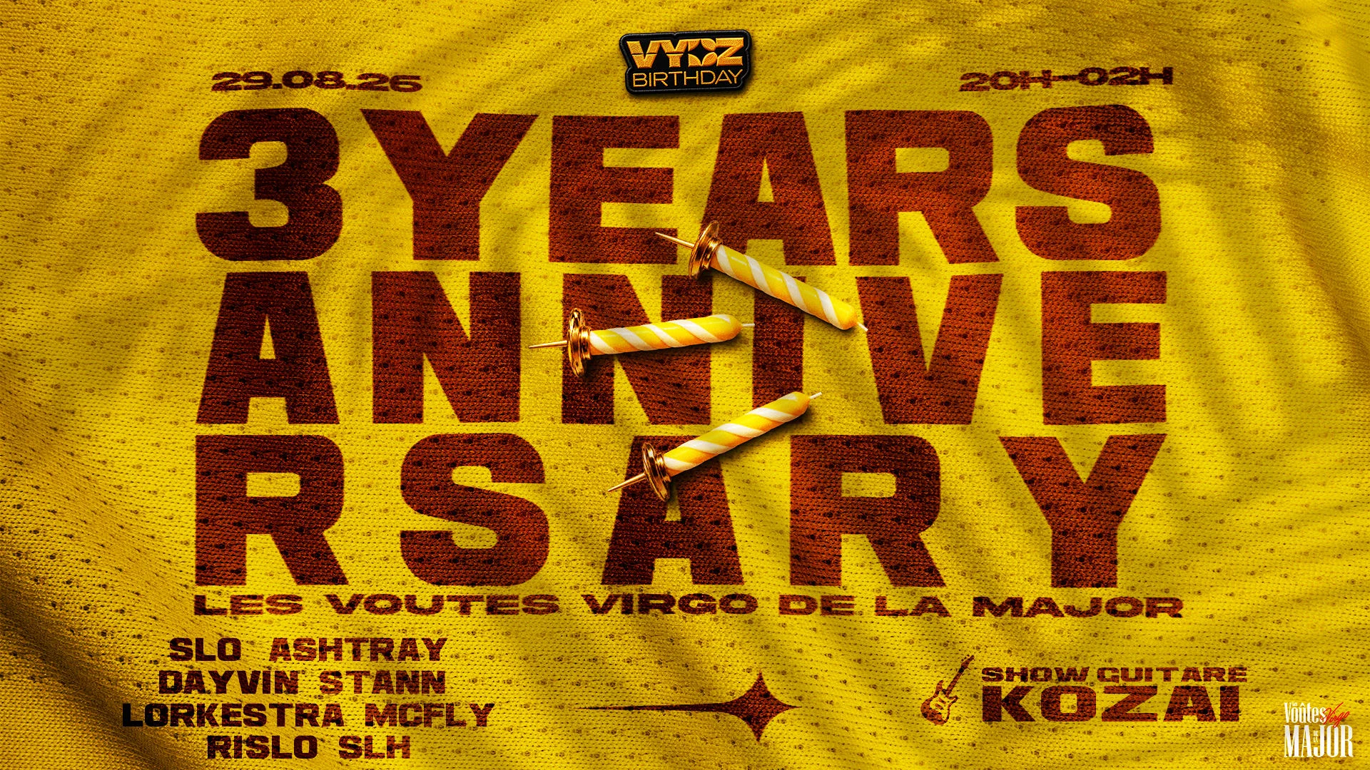 Vybz 3rd Birthday Cover