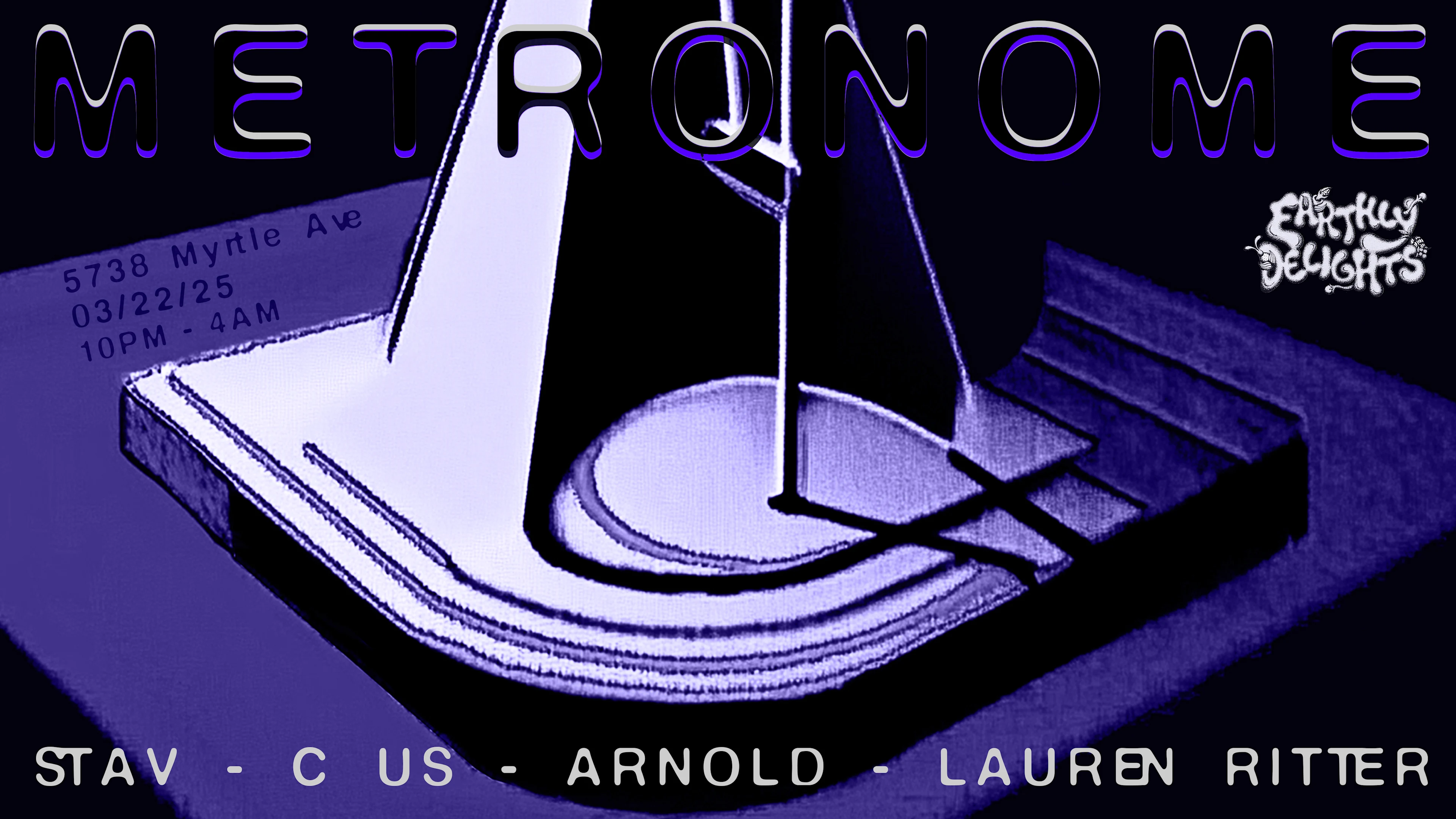 Metronome: Lauren Ritter, Arnold, C Us & Stav Cover