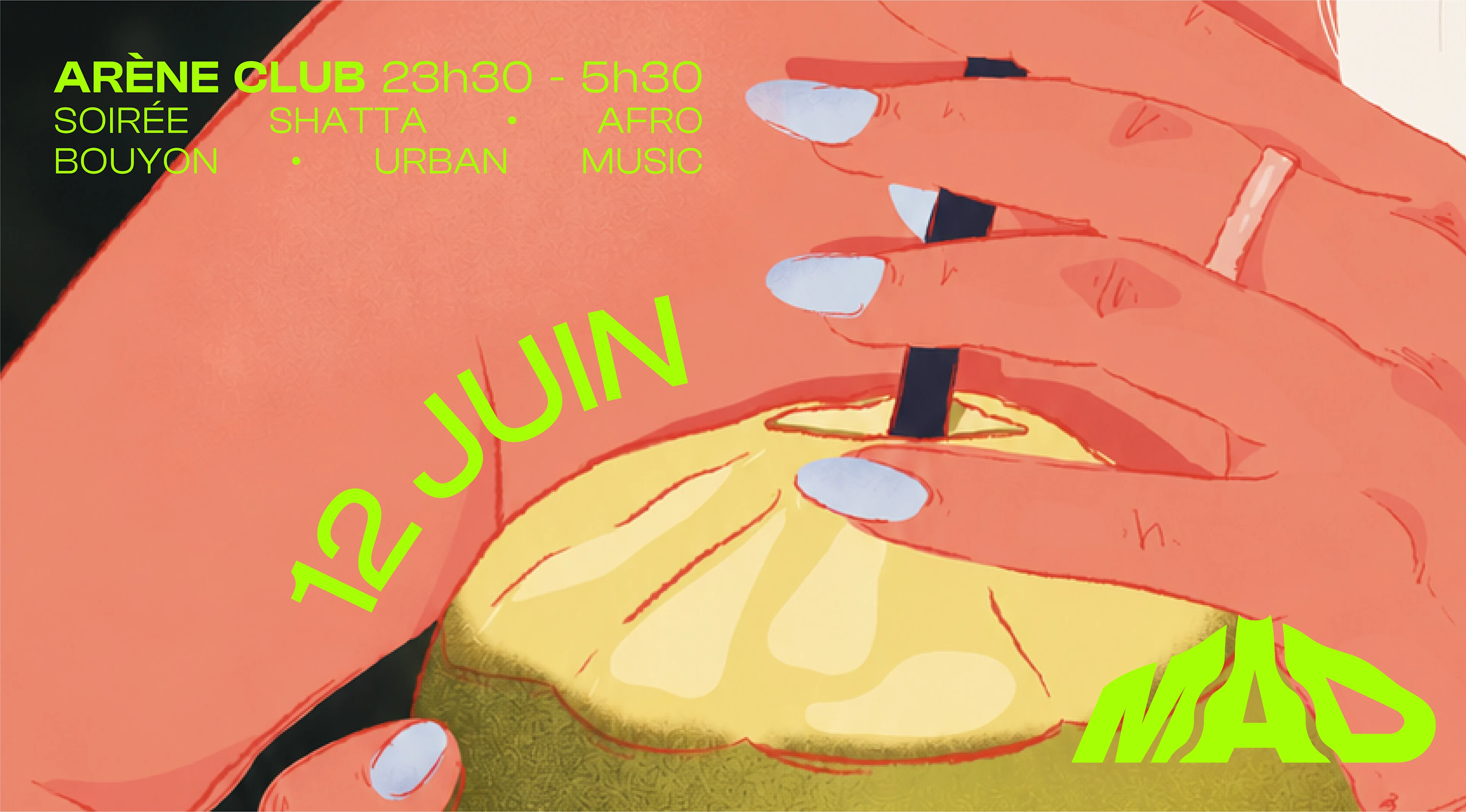 Mad - Arène Club Cover
