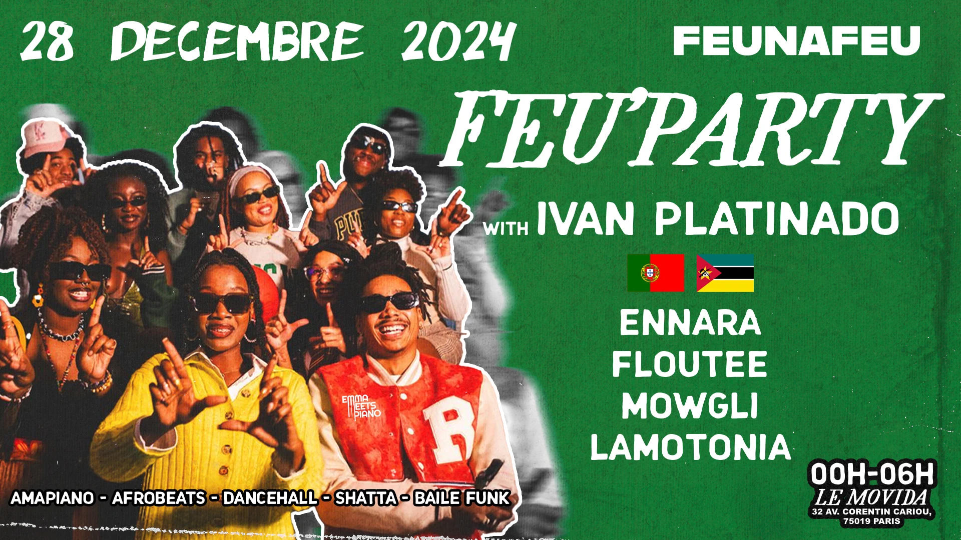 Feu'party With Ivan Platinado Cover