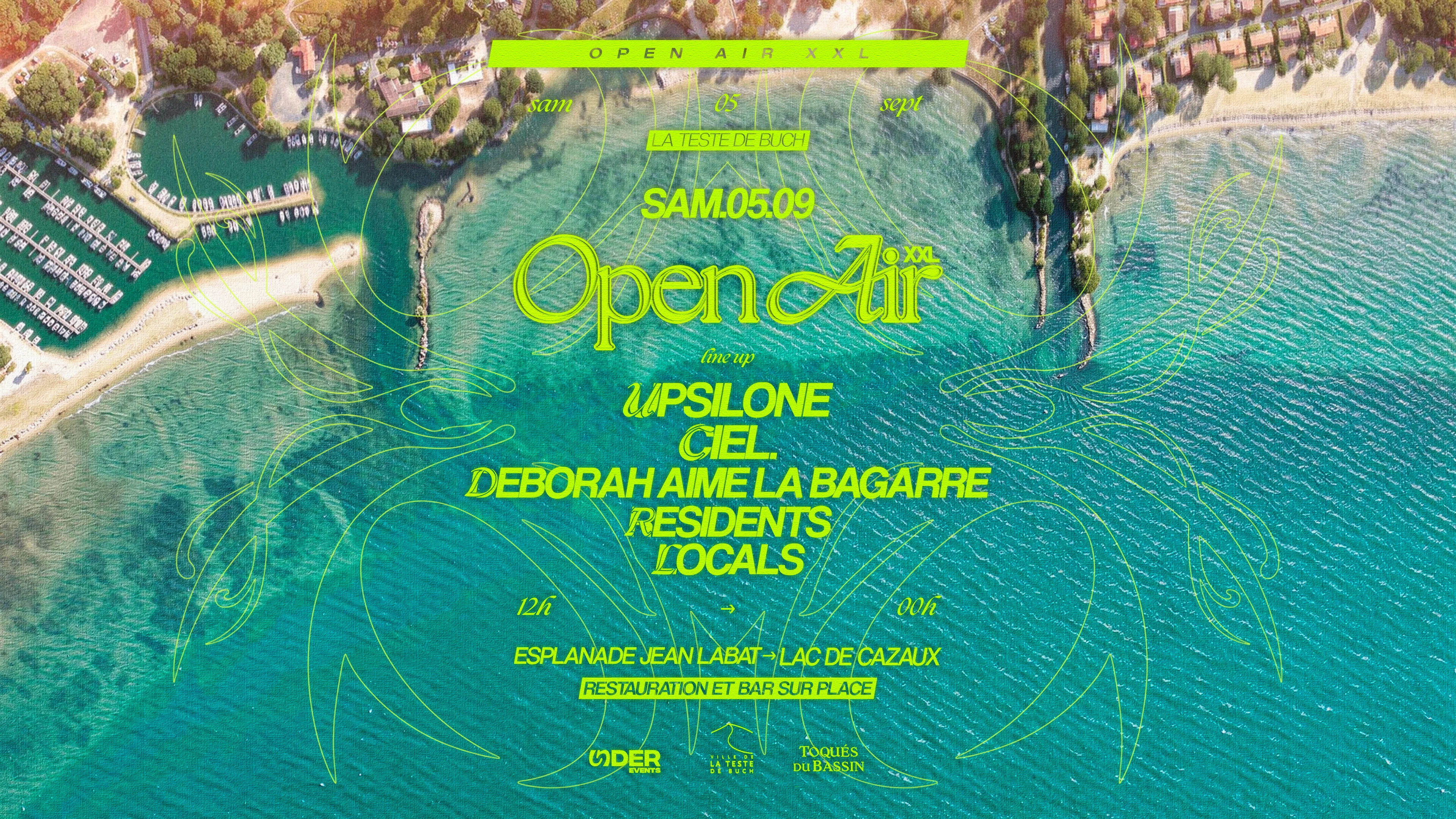 Open Air Xxl : Under Events X Les Toqués Du Bassin Cover