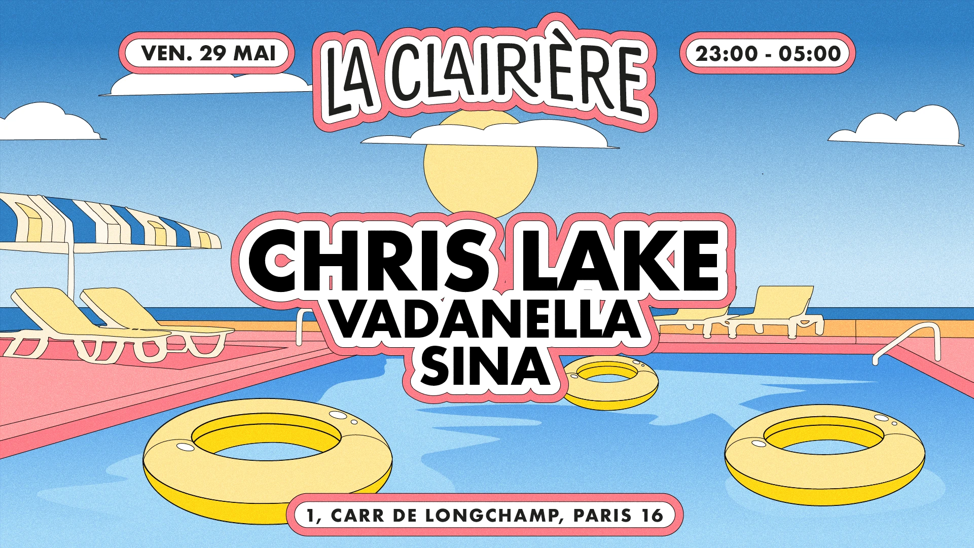 La Clairière : Chris Lake, Vadanella, Sina Cover