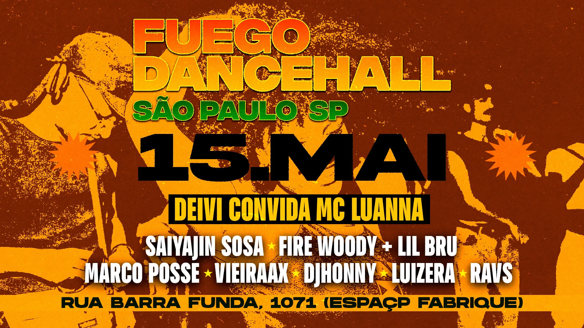 Fuego Dancehall Sp • 15/05 Cover