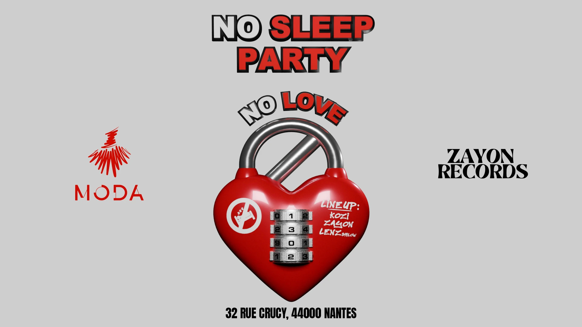No Sleep - No Love Édition Cover