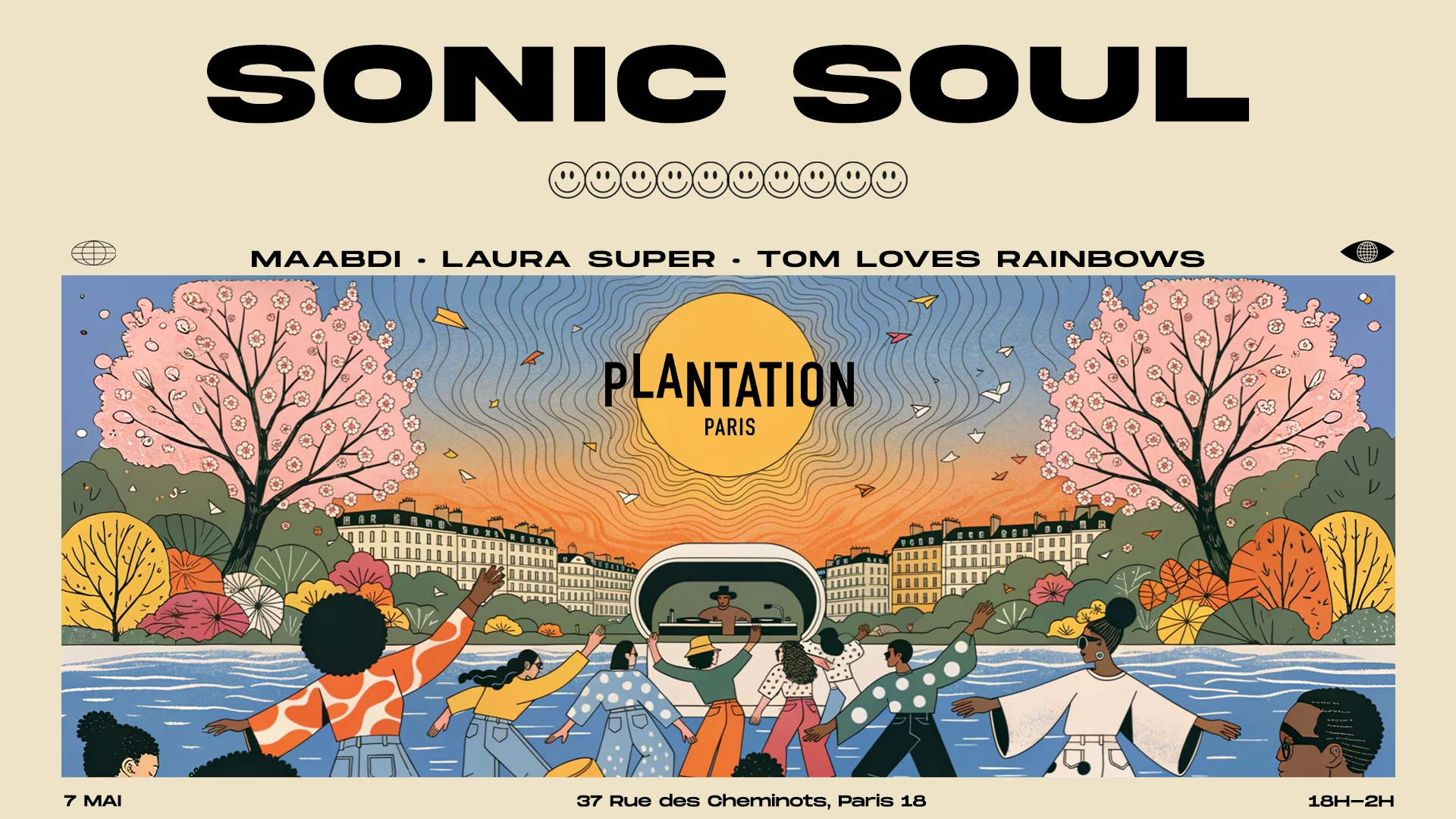 Sonic Soul (Veille De Jour Férié) (Entrée Libre) Cover
