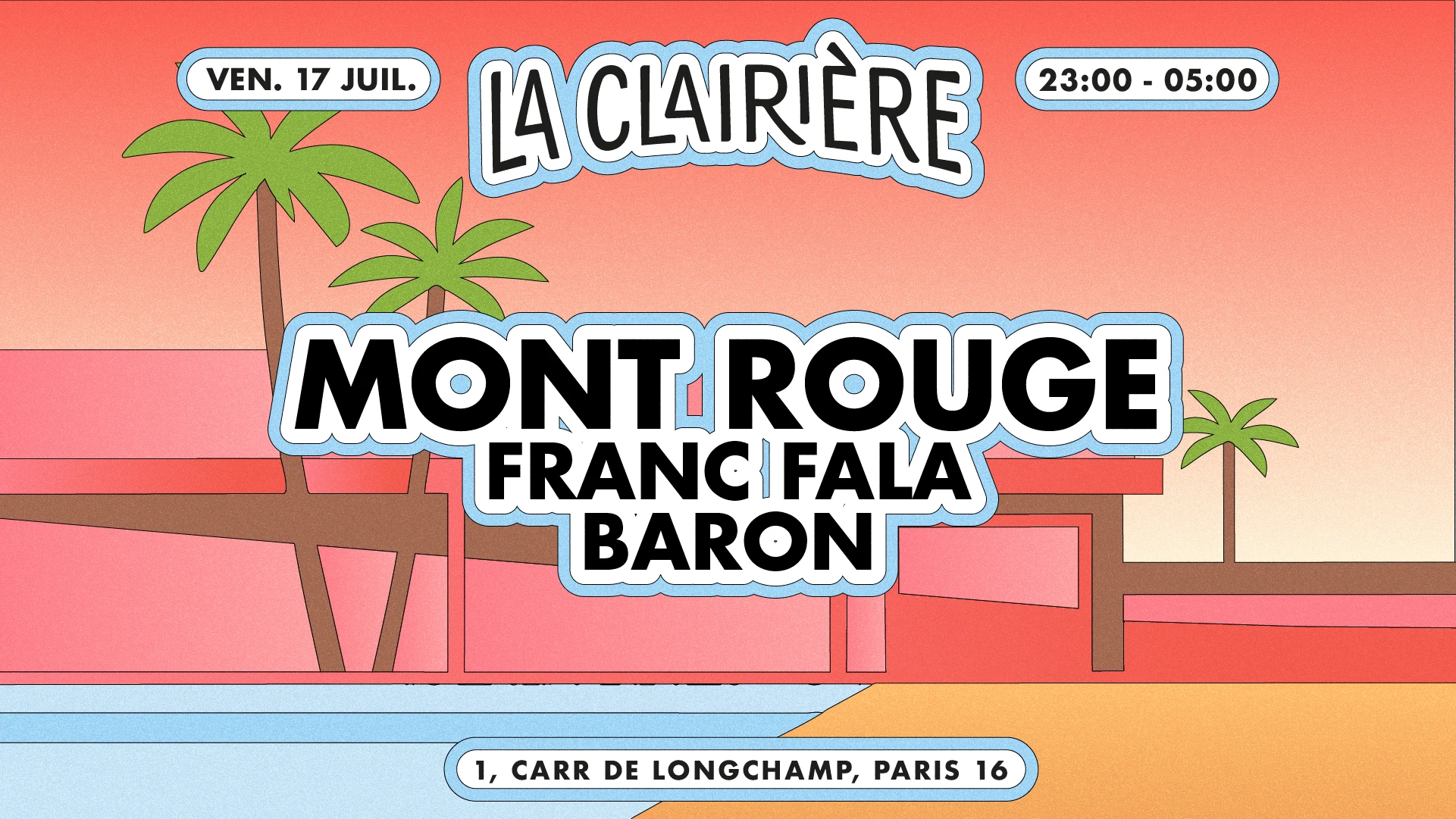 La Clairière : Mont Rouge, Franc Fala, Baron Cover