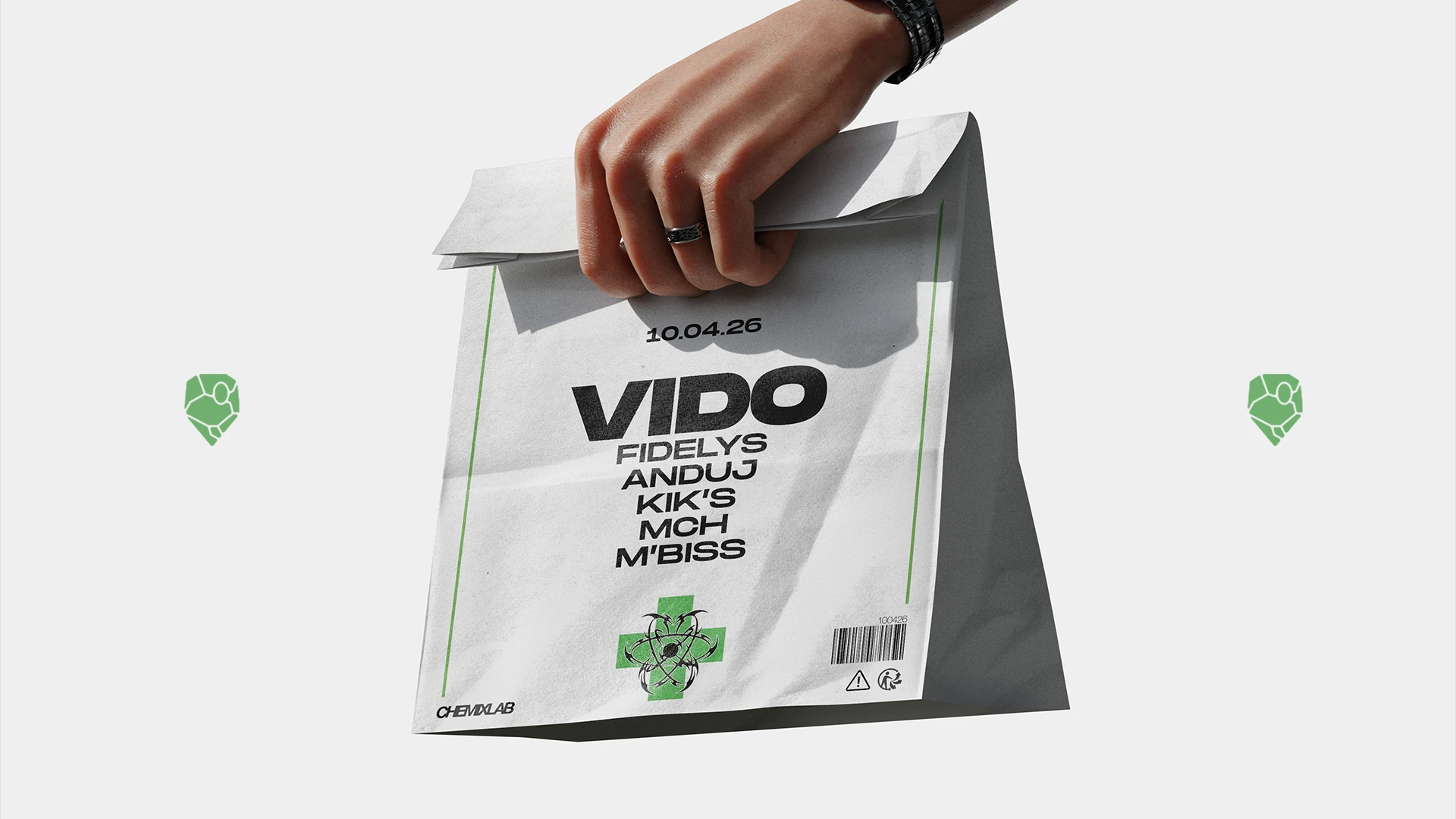 Chemix Lab Invite : Vido, Fidelys, Anduj, Kik's, Mch, M'biss Cover