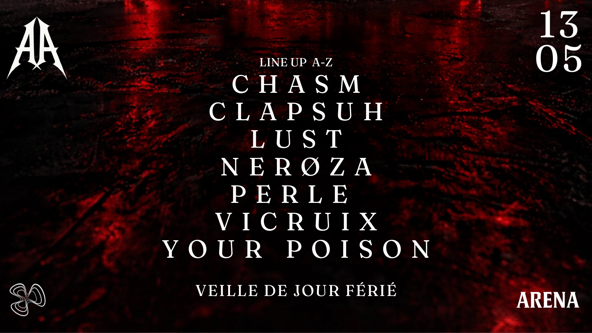 Arena Is Back : Perle - Chasm - Your Poison - Lust & More Cover
