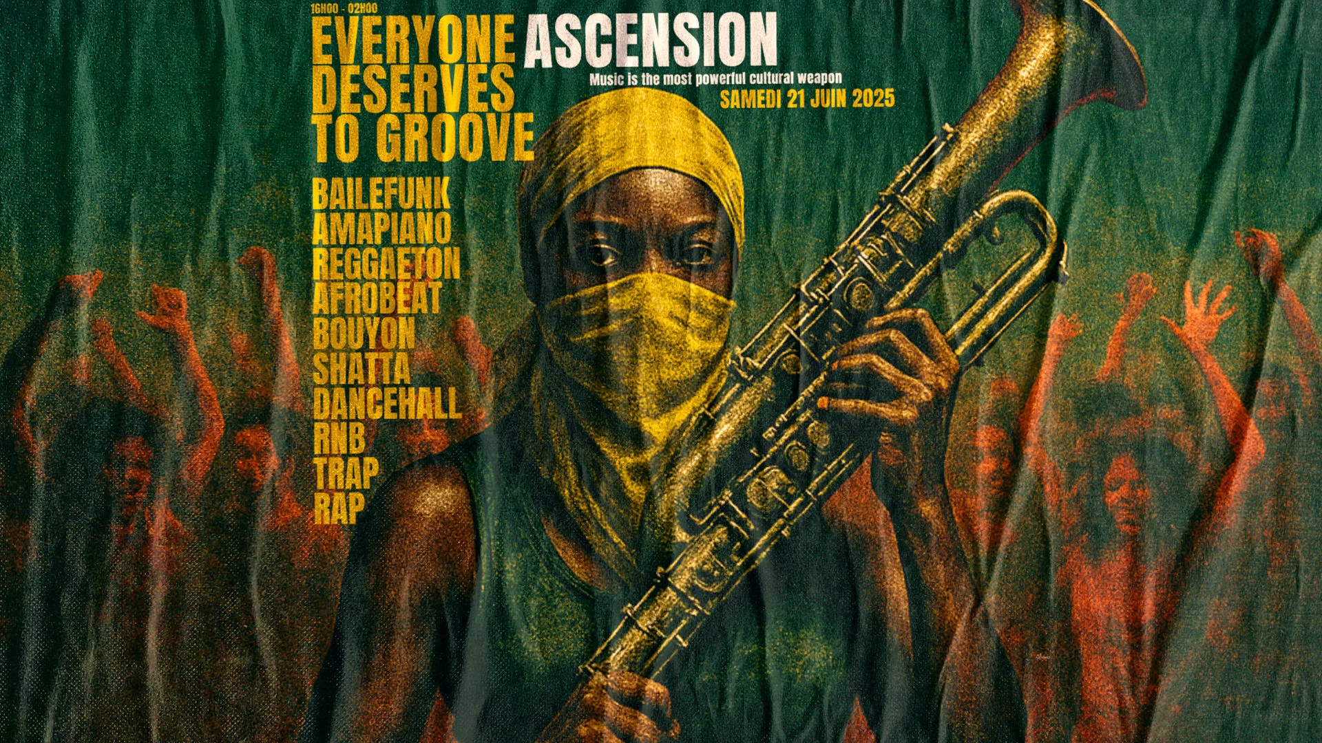Fdlm - Ascension Paris - Everyone Deserves To Groove @Free Cover