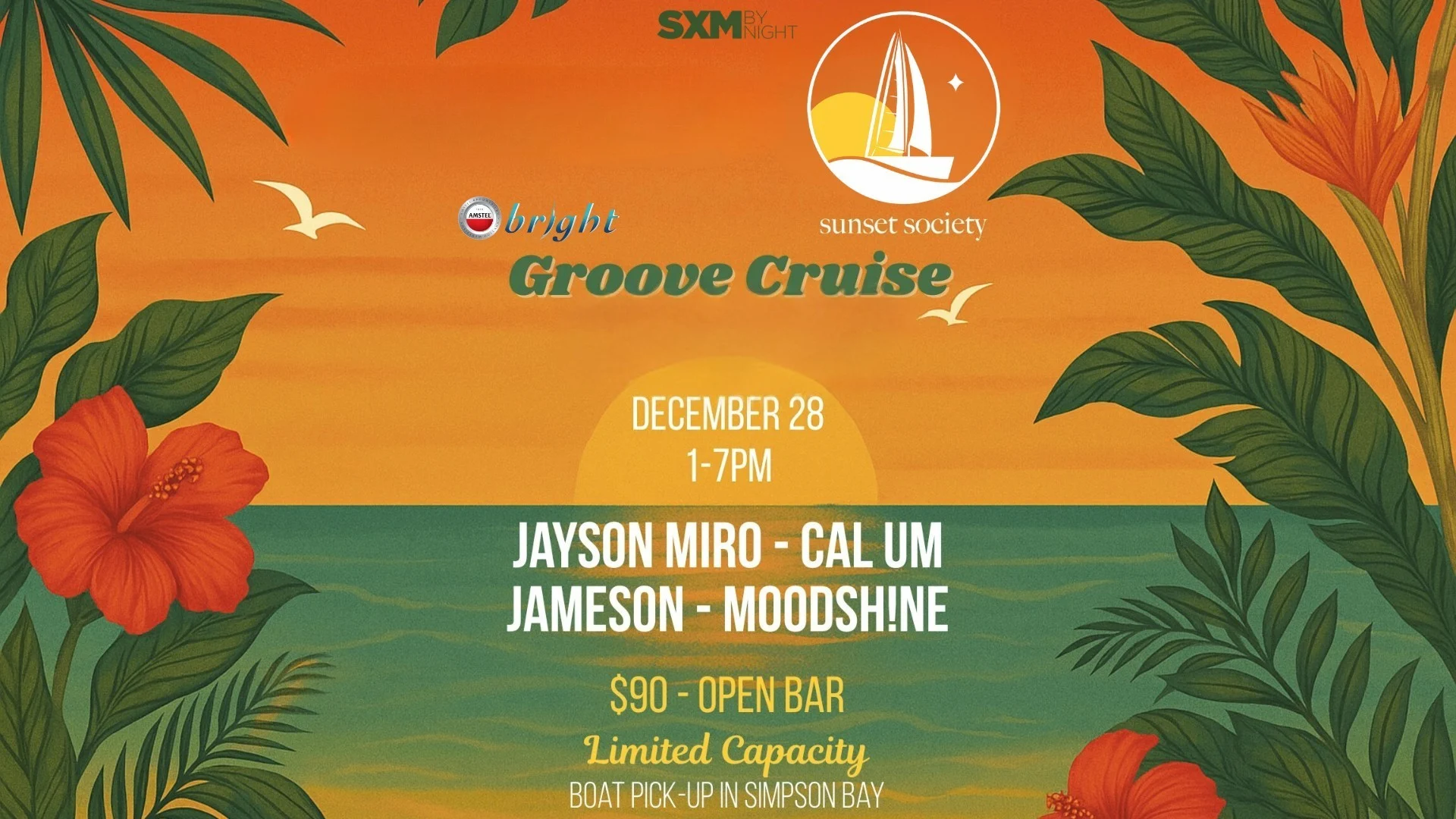 Sunset Society - Groove Cruise Cover