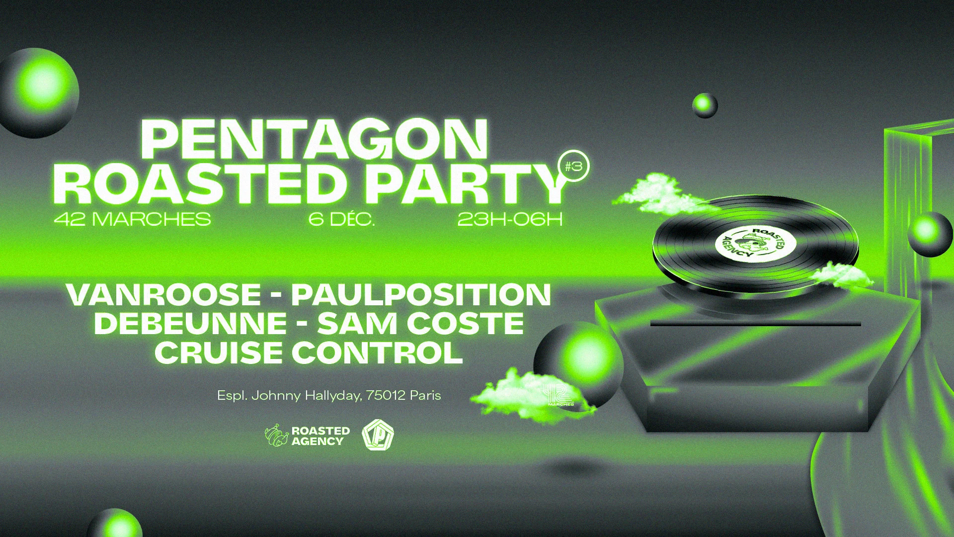 Pentagon X Roasted Agency : Vanroose, Cruise Control & More Cover